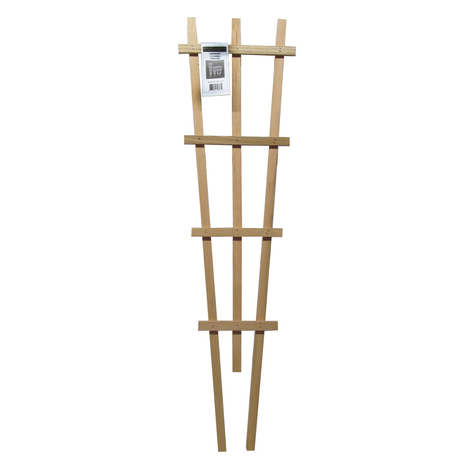Heritage Wood 12"x6"x48" Flared Espalier — priced per each; minimum 6; multiples of 6