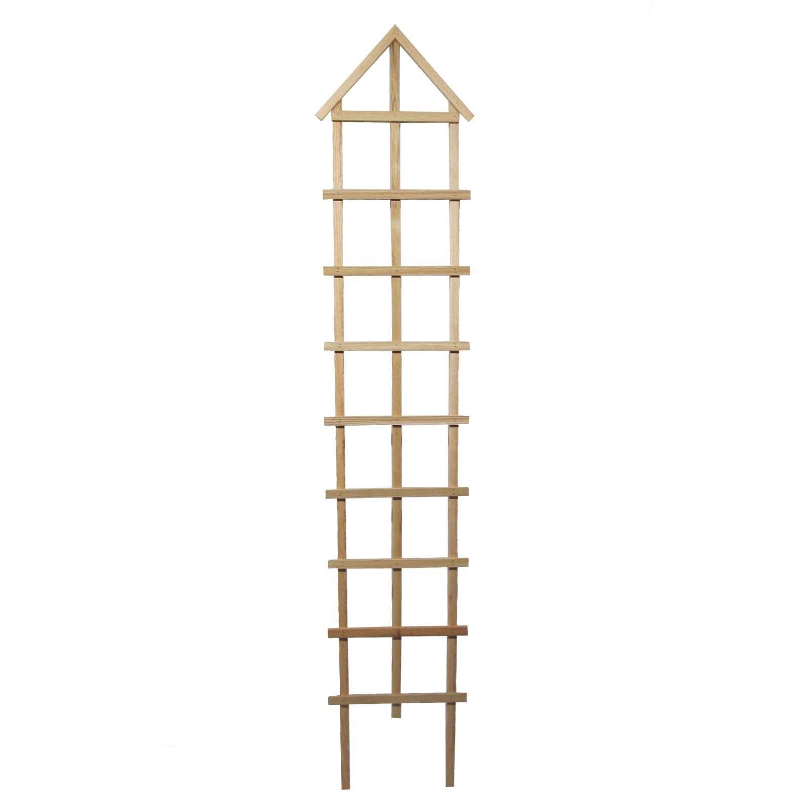 Heritage Wood 6' Lamp Post Trellis — priced per each; minimum 6; multiples of 6