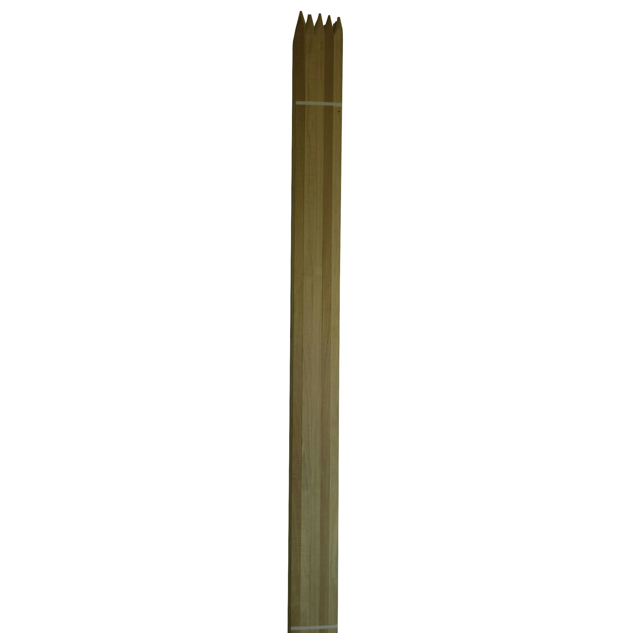 Heritage Wood 1x1x6 Hardwood Stake — priced per each; minimum 25; multiples of 25