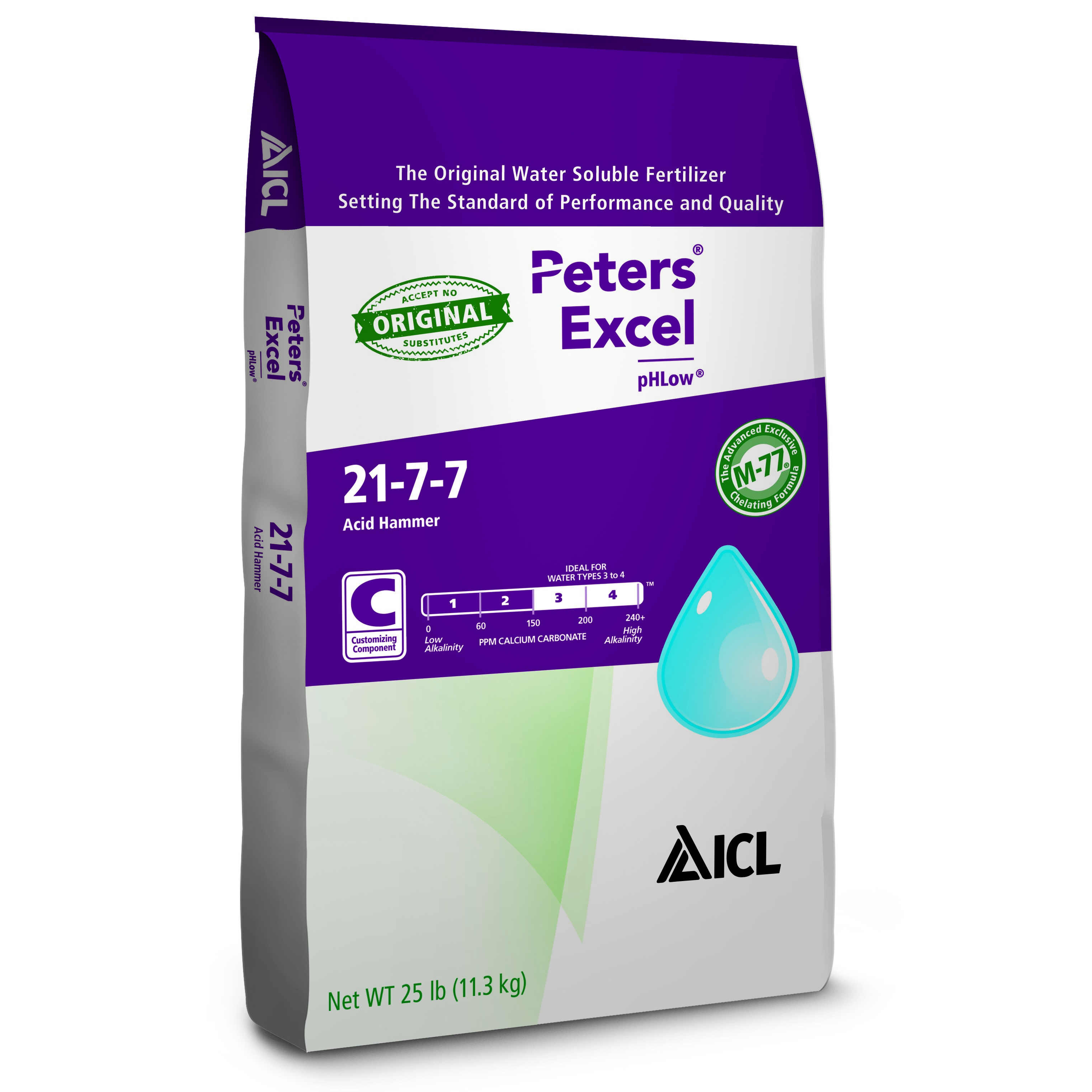 ICL Peters 21-7-7 Acid Hammer 25LB — Single Unit
