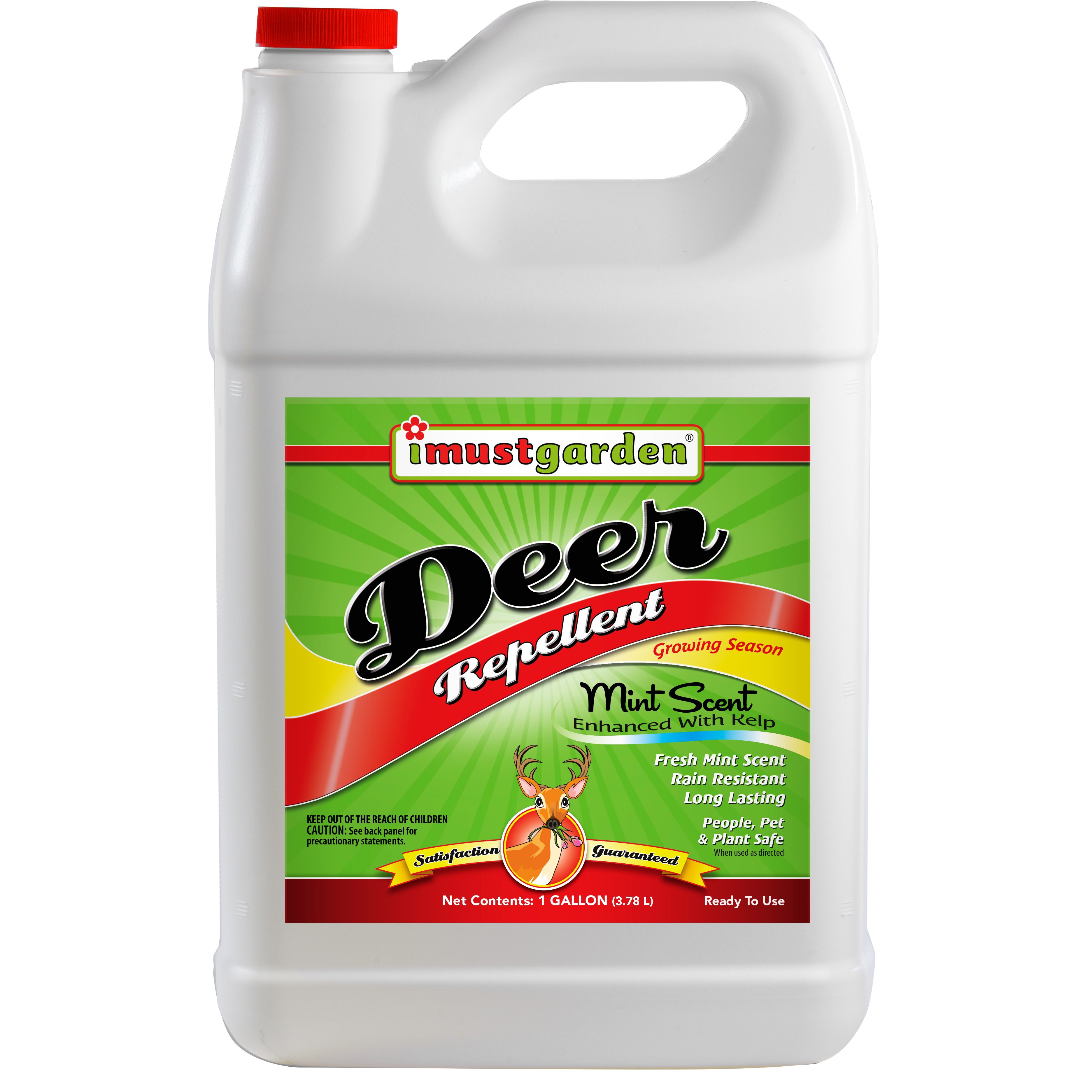 IMG 1gal Deer Repellent Mint Scent with Remote Sprayer — priced per each; minimum 4; multiples of 4