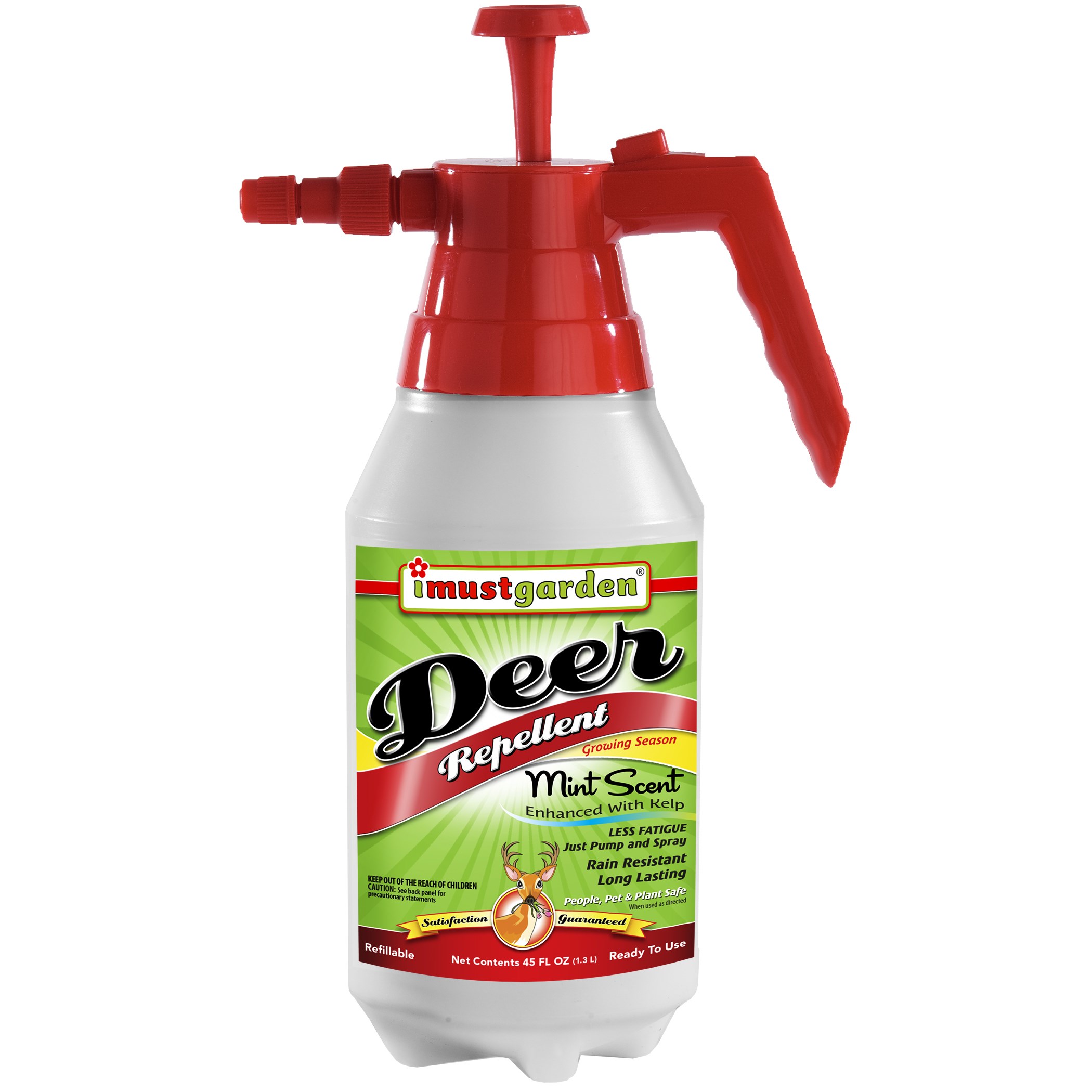 IMG 45oz Deer Repellent Growing Season Mint Scent Pump Ready to Use — priced per each; minimum 6; multiples of 6