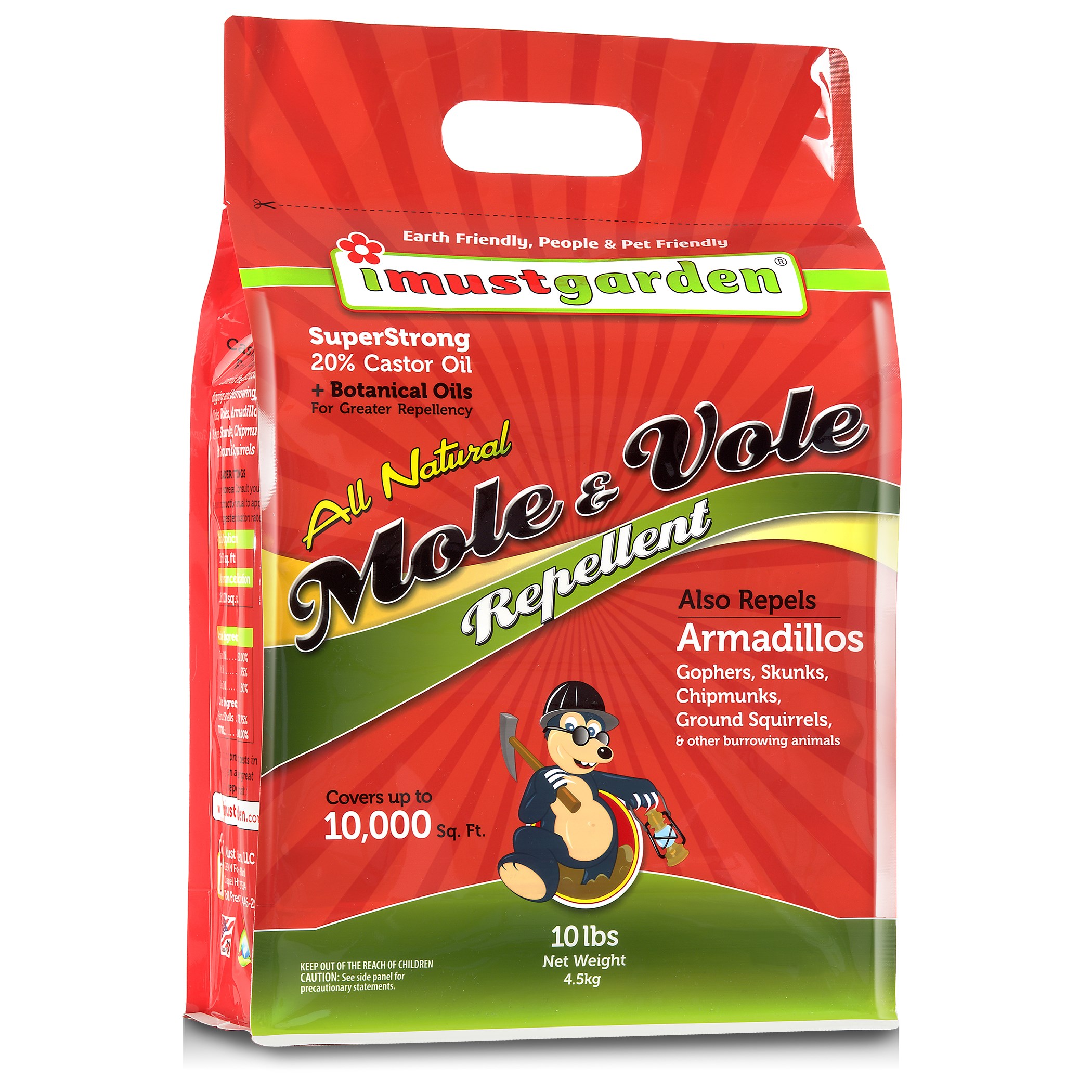IMG 10# Mole & Vole Granular Bag — priced per each; minimum 4; multiples of 4