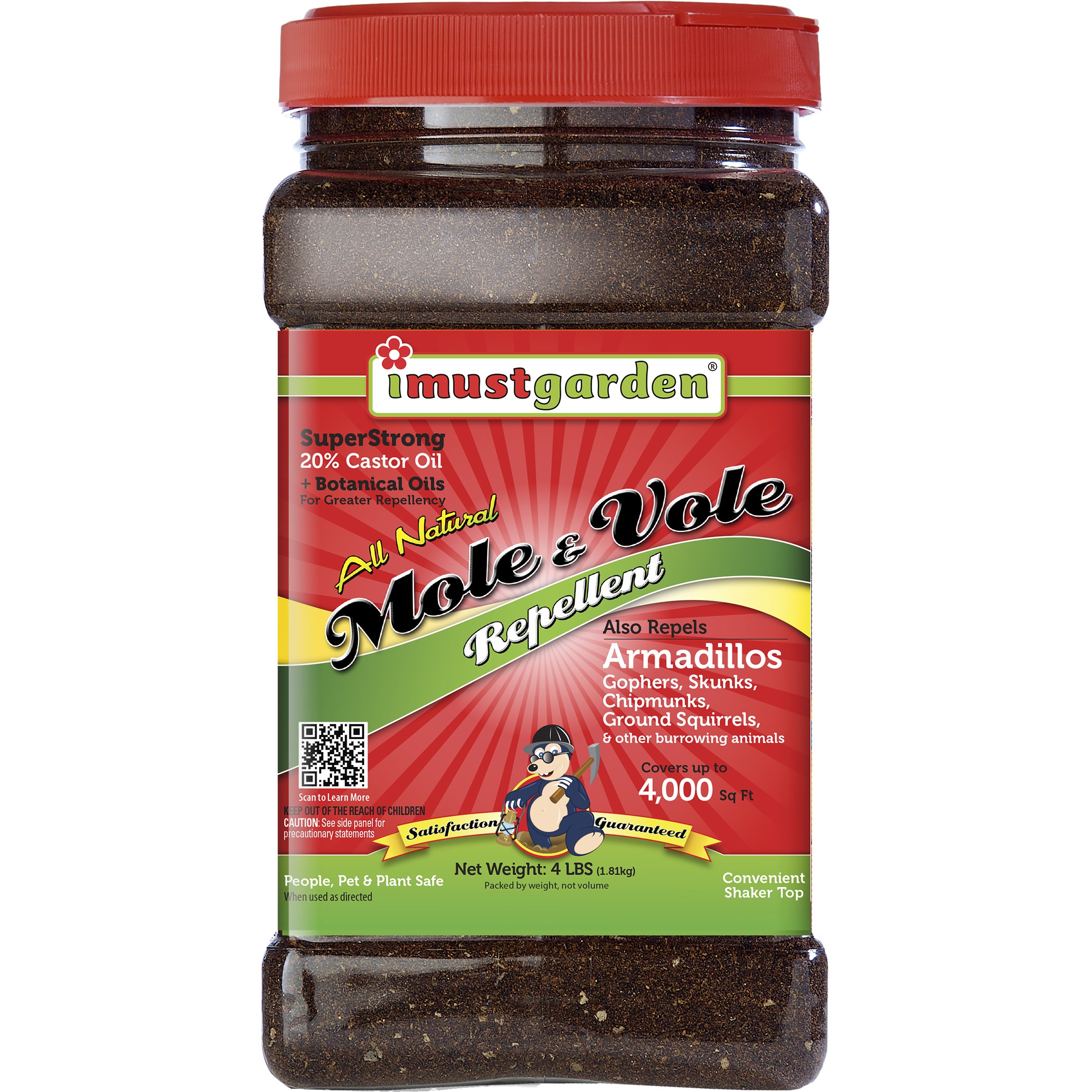 IMG 4# Mole & Vole Granular Shaker Jar — priced per each; minimum 6; multiples of 6