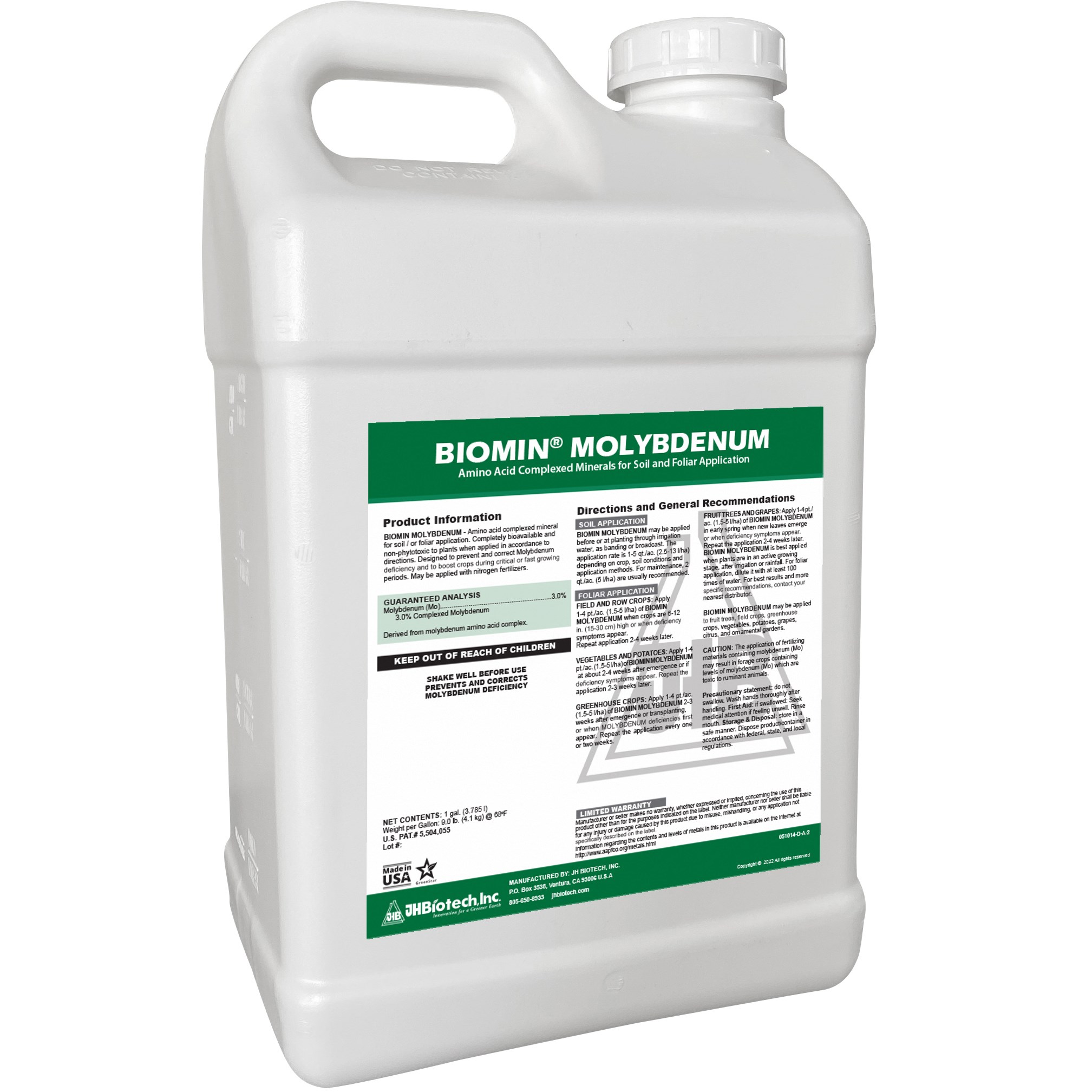 JH Biomin Molybdenum 3% 2.5Gl