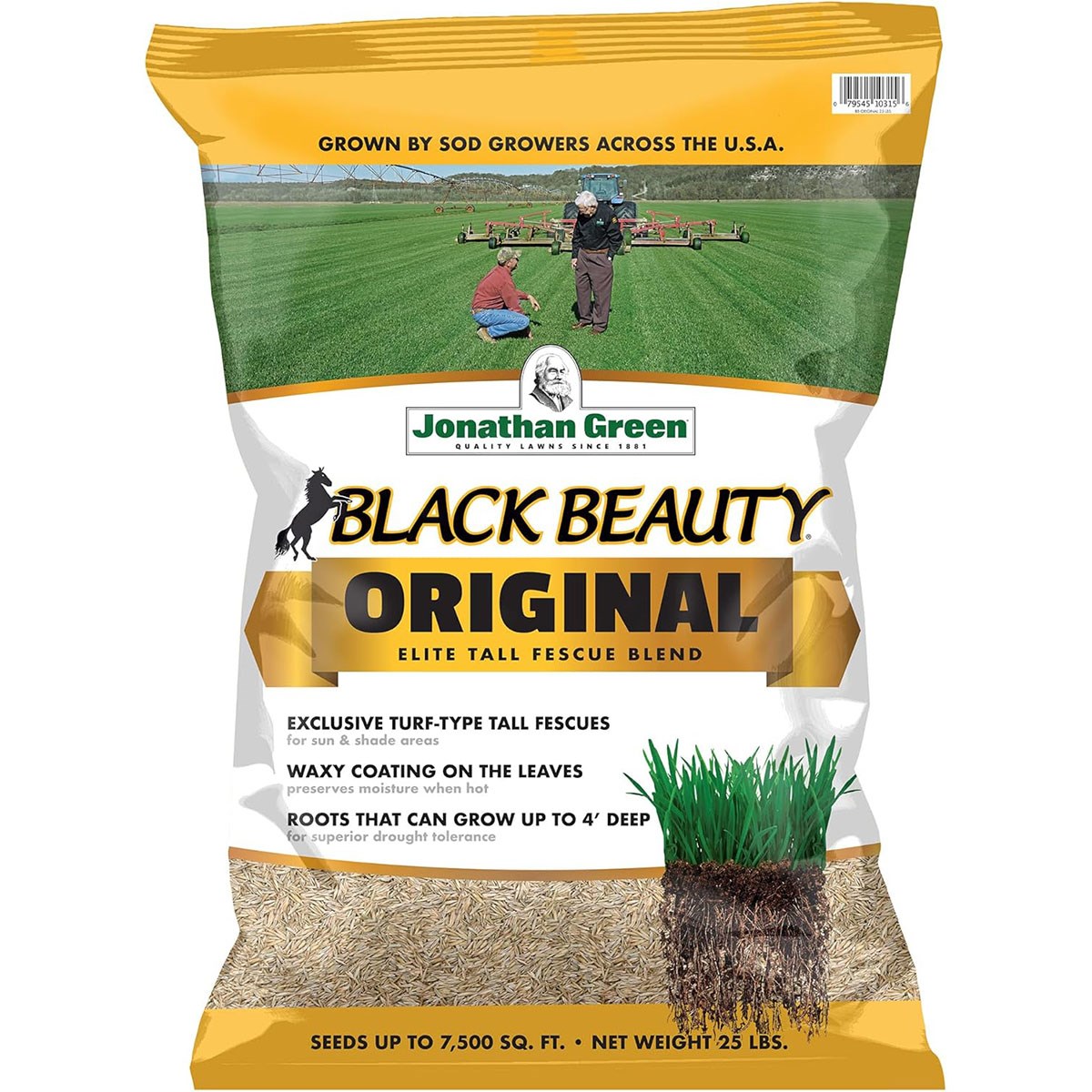 Jonathan Green 25# Black Beauty Tall Fescue