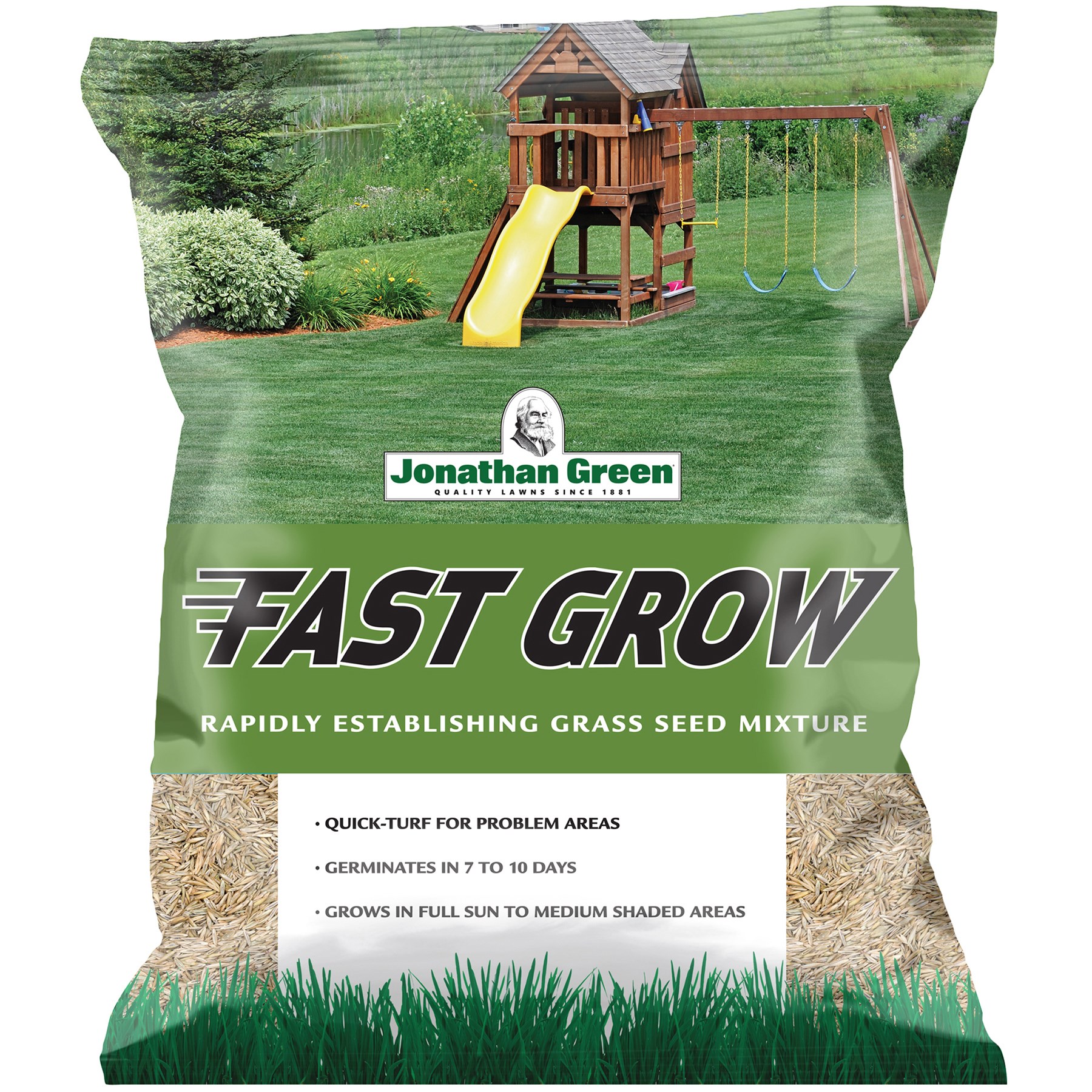 Jonathan Green 7# Fast Grow Grass Seed Mix — priced per each; minimum 7; multiples of 7