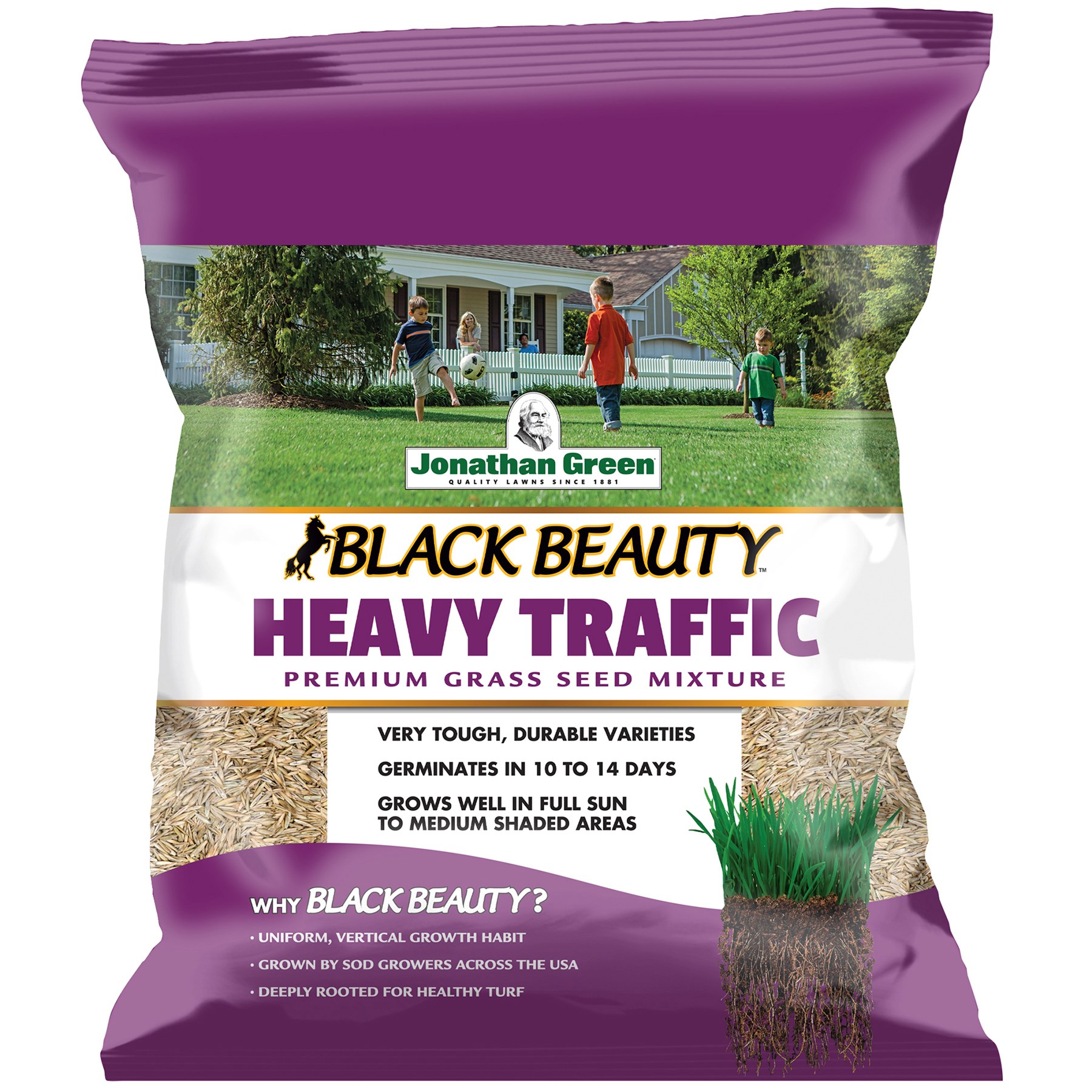 Jonathan Green 7# Black Beauty Heavy Traffic — priced per each; minimum 7; multiples of 7