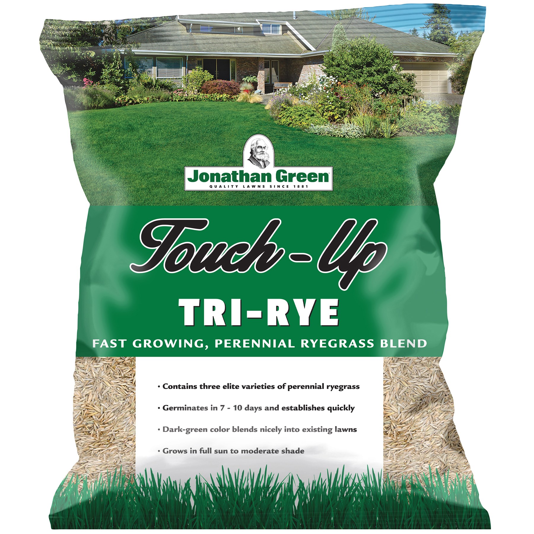 Jonathan Green 7# Touch Up Perennial Ryegrass — priced per each; minimum 7; multiples of 7