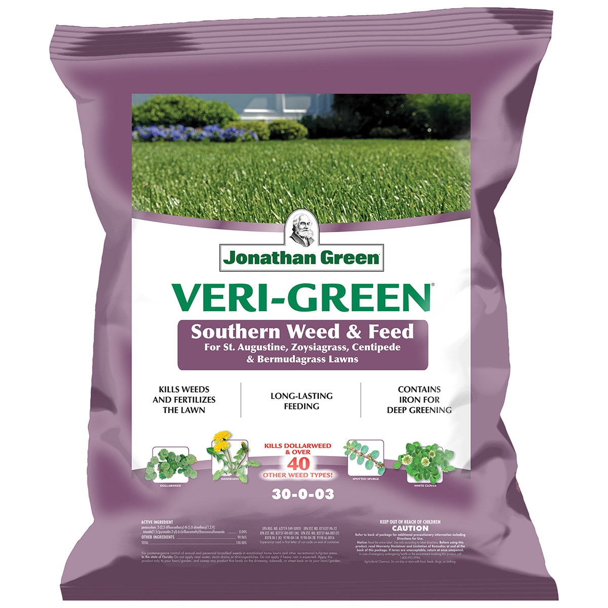 Jonathan Green 5M Veri-Green Southern Weed & Feed Mini-Pallet