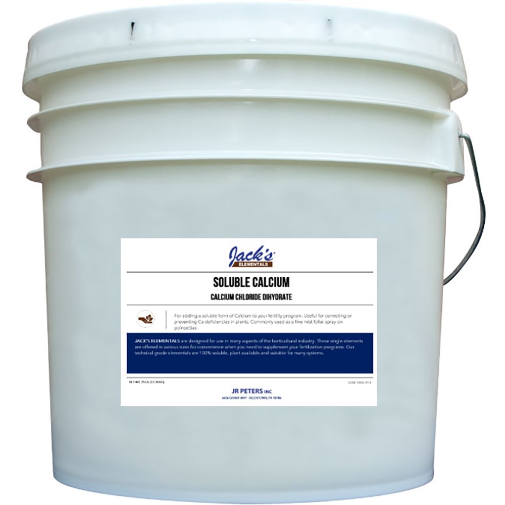 Jacks Calcium Chloride Dihydrate 25Lb — Single Unit