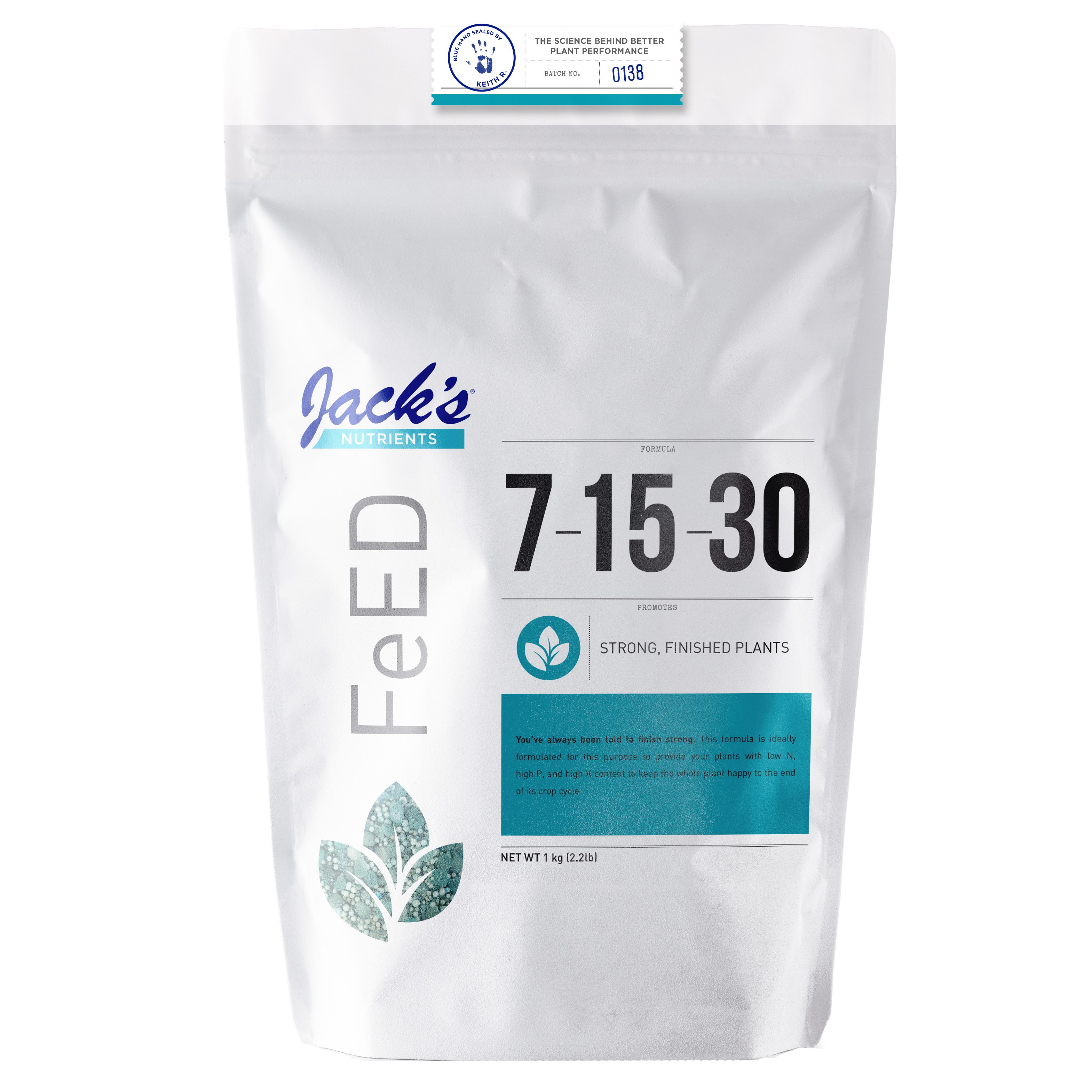 Jacks 7-15-30 Finish 1Kg — Single Unit