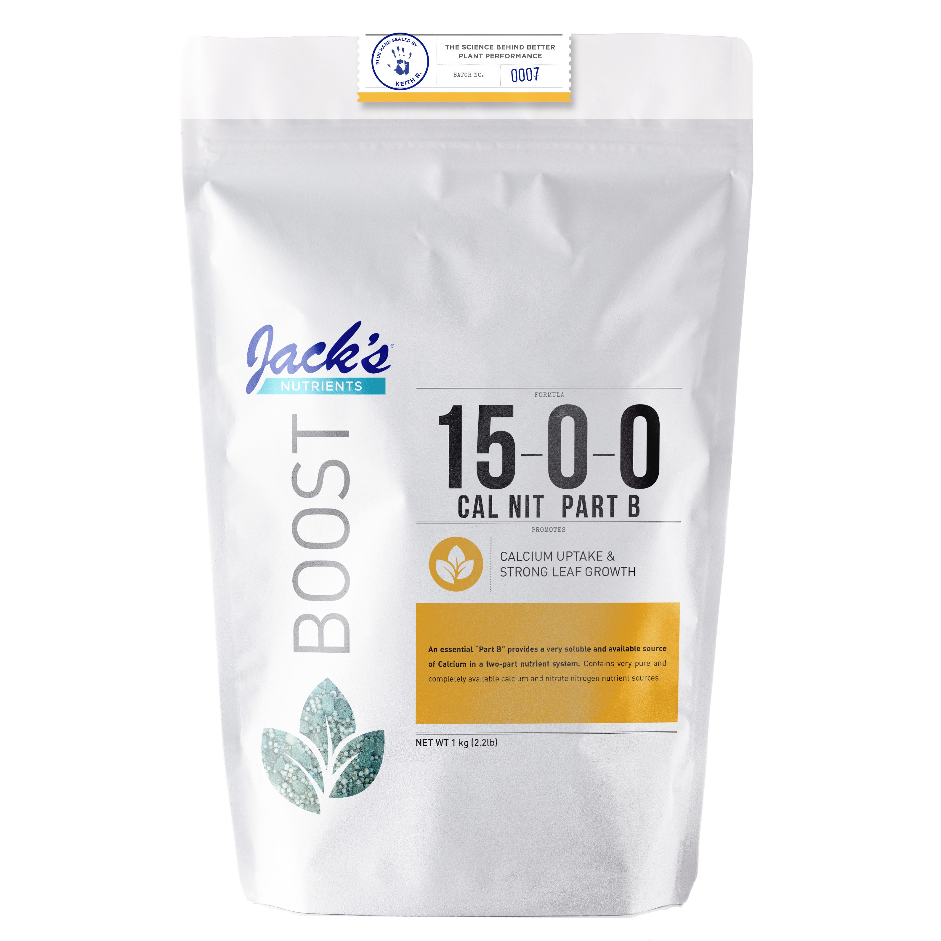 Jacks Calcium Nitrate Part B 1Kg — Single Unit