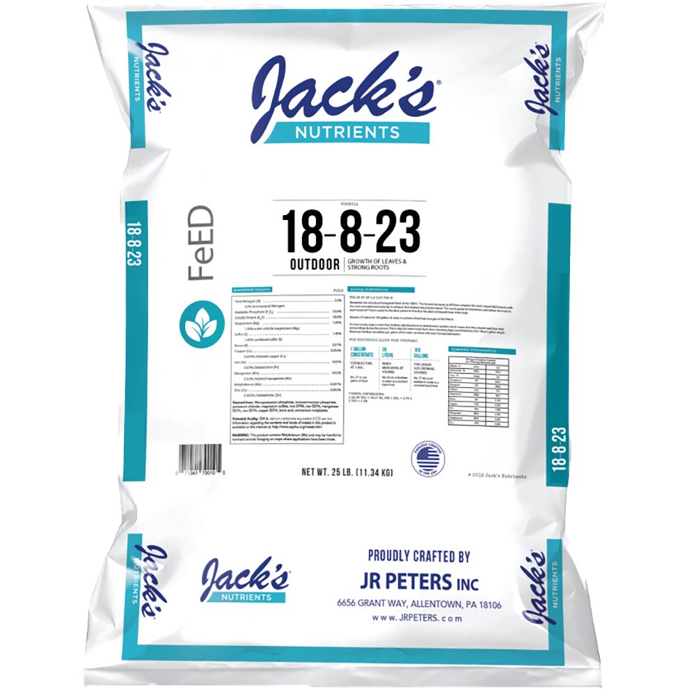 Jacks Outdoor 18-8-23 25lb