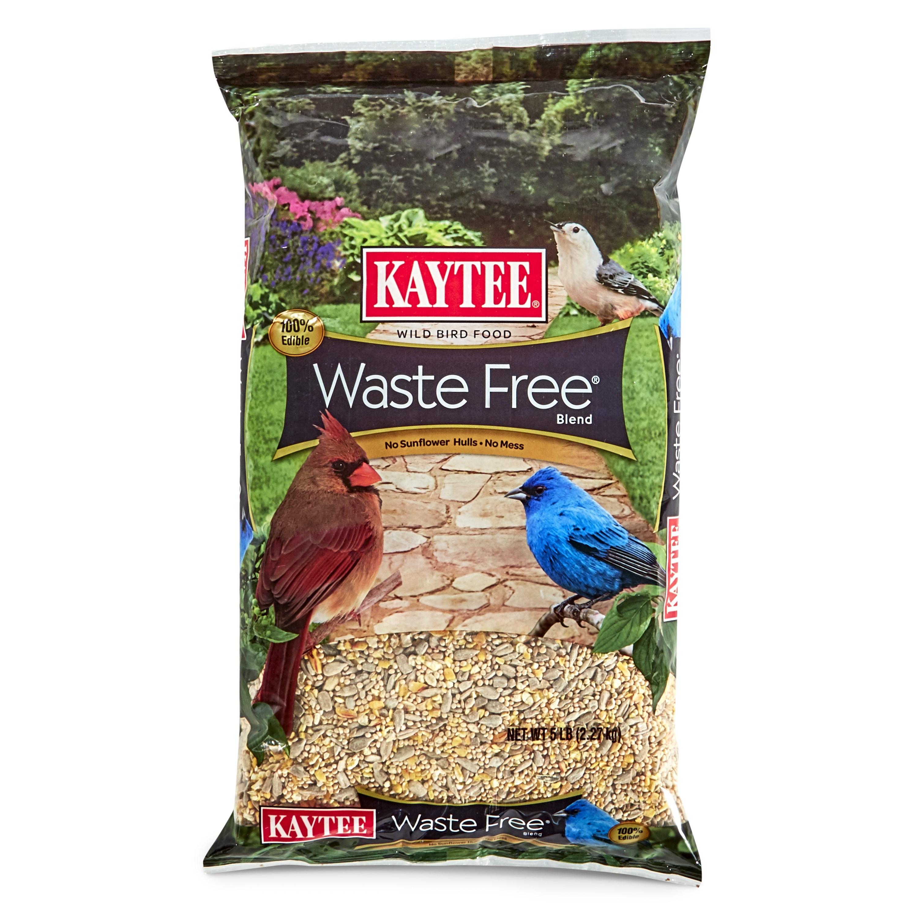 Kaytee 5# Waste Free Blend — priced per each; minimum 8; multiples of 8