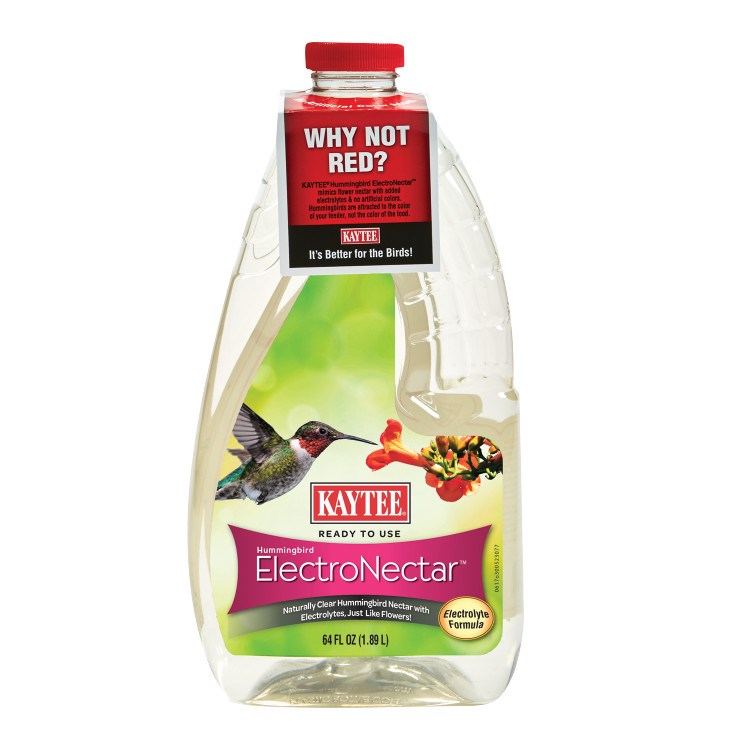Kaytee 64oz Hummingbird Electronectar Wild Bird RTU — priced per each; minimum 4; multiples of 4