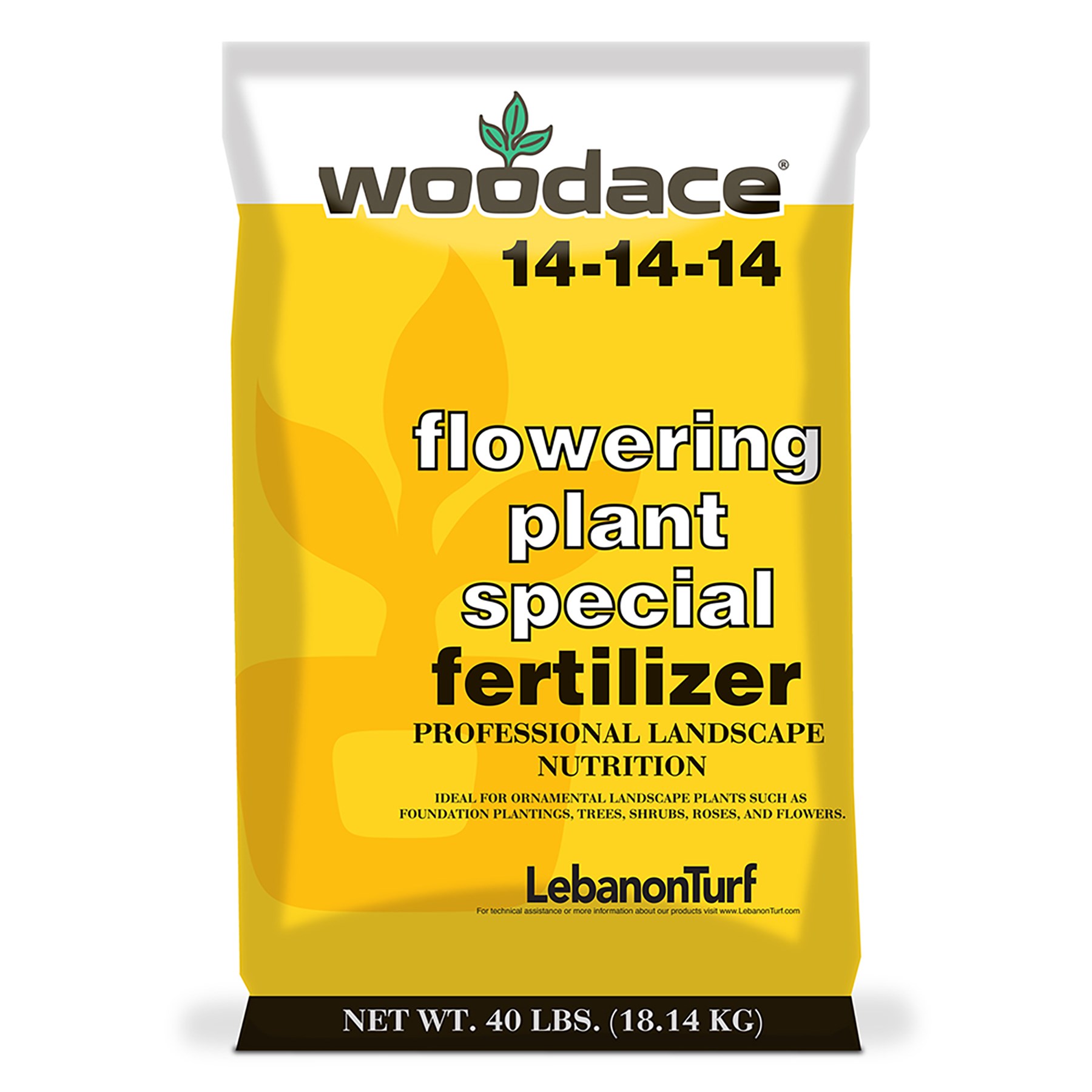 Leb 14-14-14 Woodace Flowering Meth-Ex w/ Minors 40lb — Single Unit