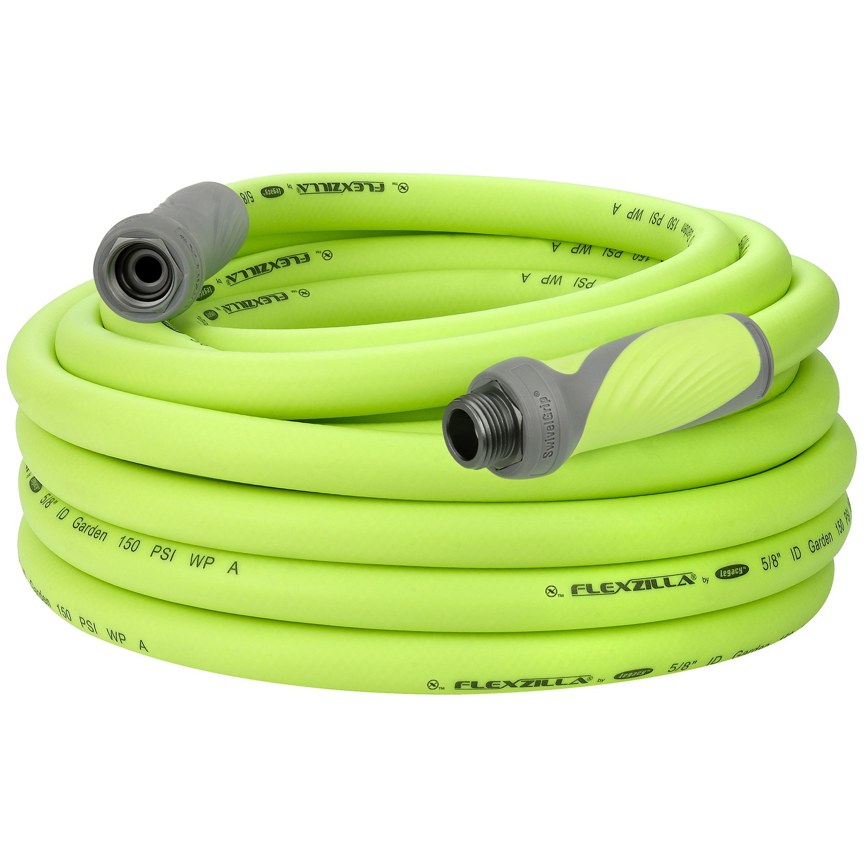 Flexzilla 5/8"x50' Swivel Grip Garden Hose — priced per each; minimum 4; multiples of 4