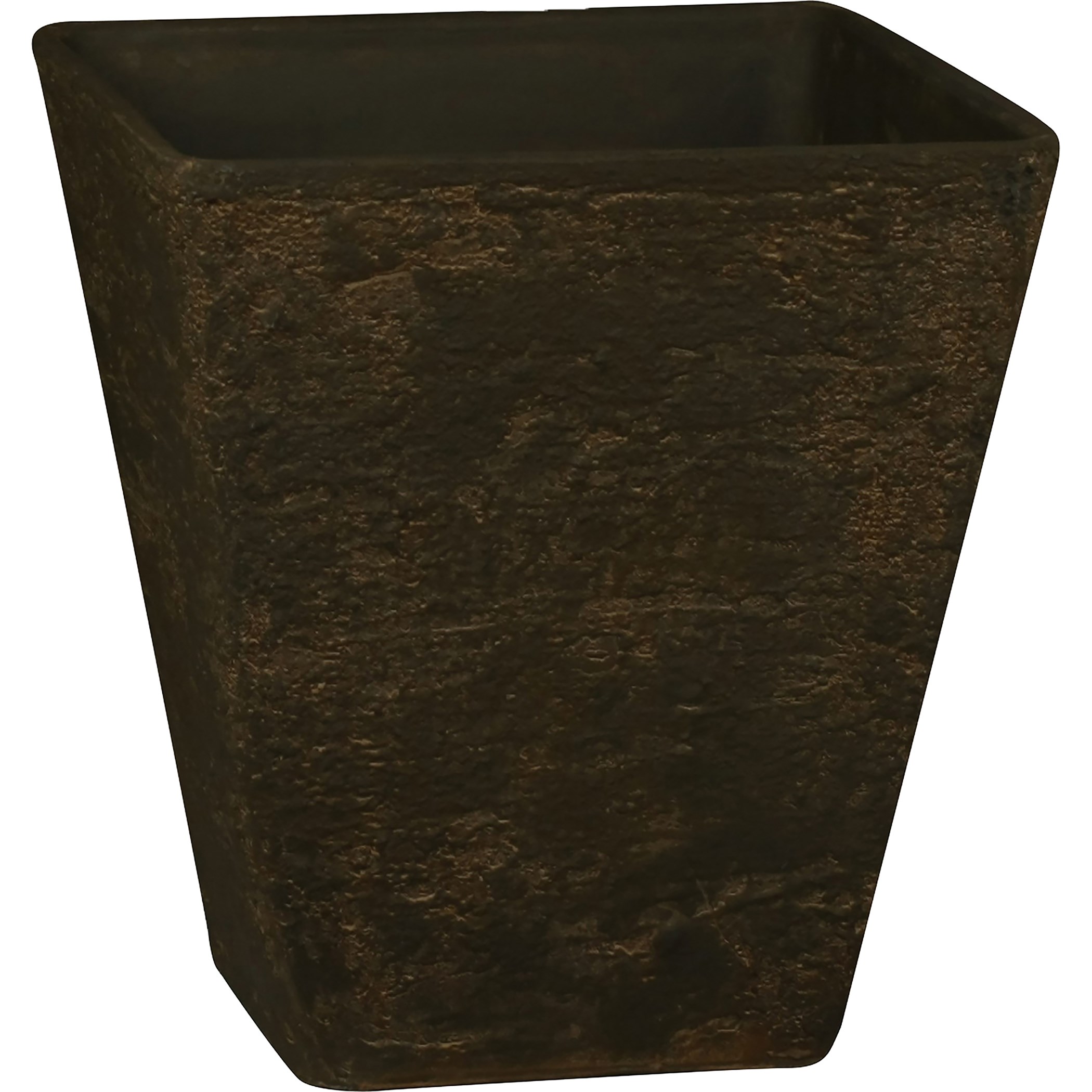 HC 16" Tahoe Tall Square Birch Planter Falcon Brown Listo — priced per each; minimum 2; multiples of 2