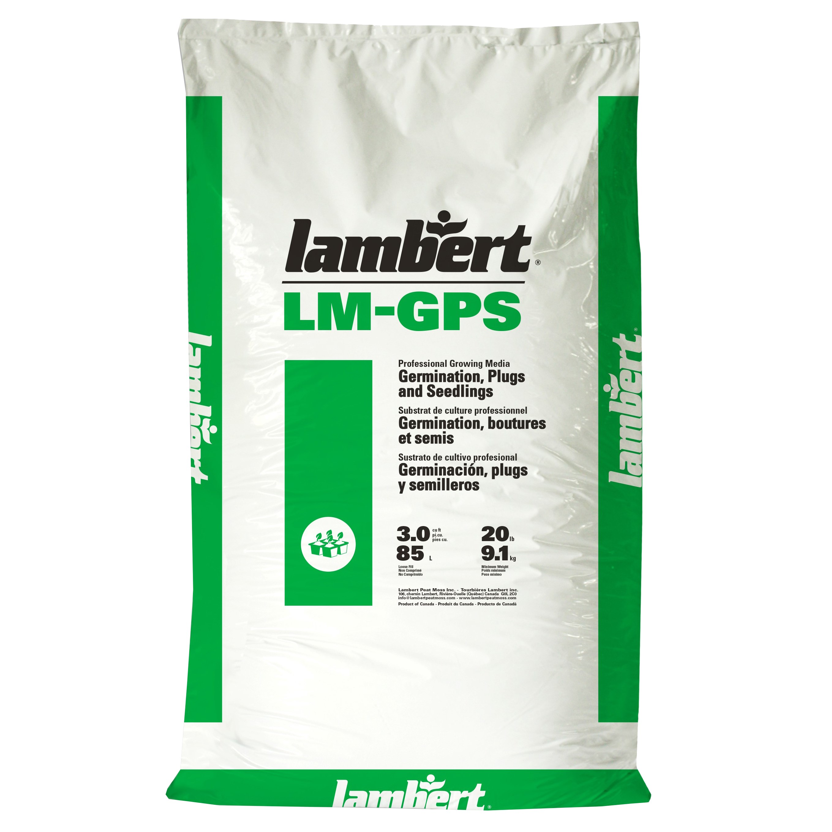 Lambert LM-1 Germination Mix 3cf