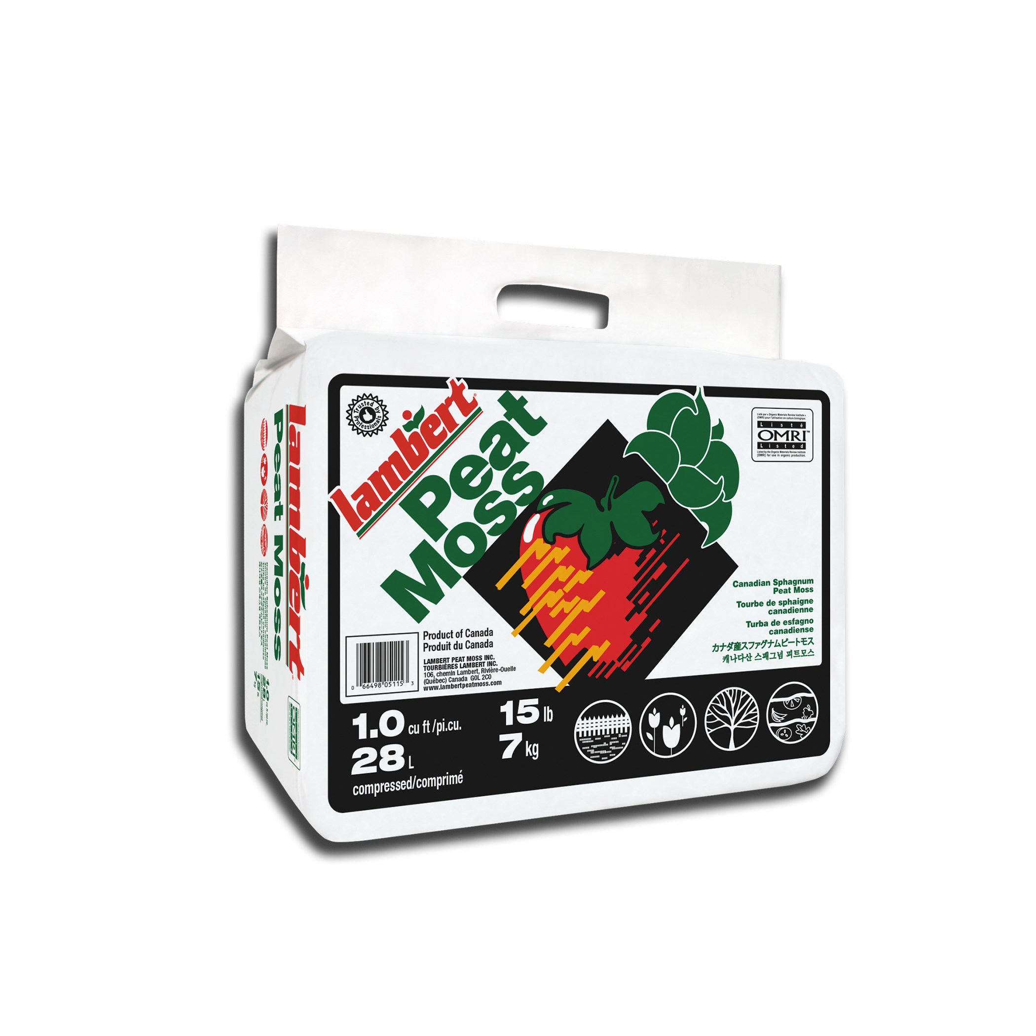 Lambert 1cf Peat Moss — Single Unit