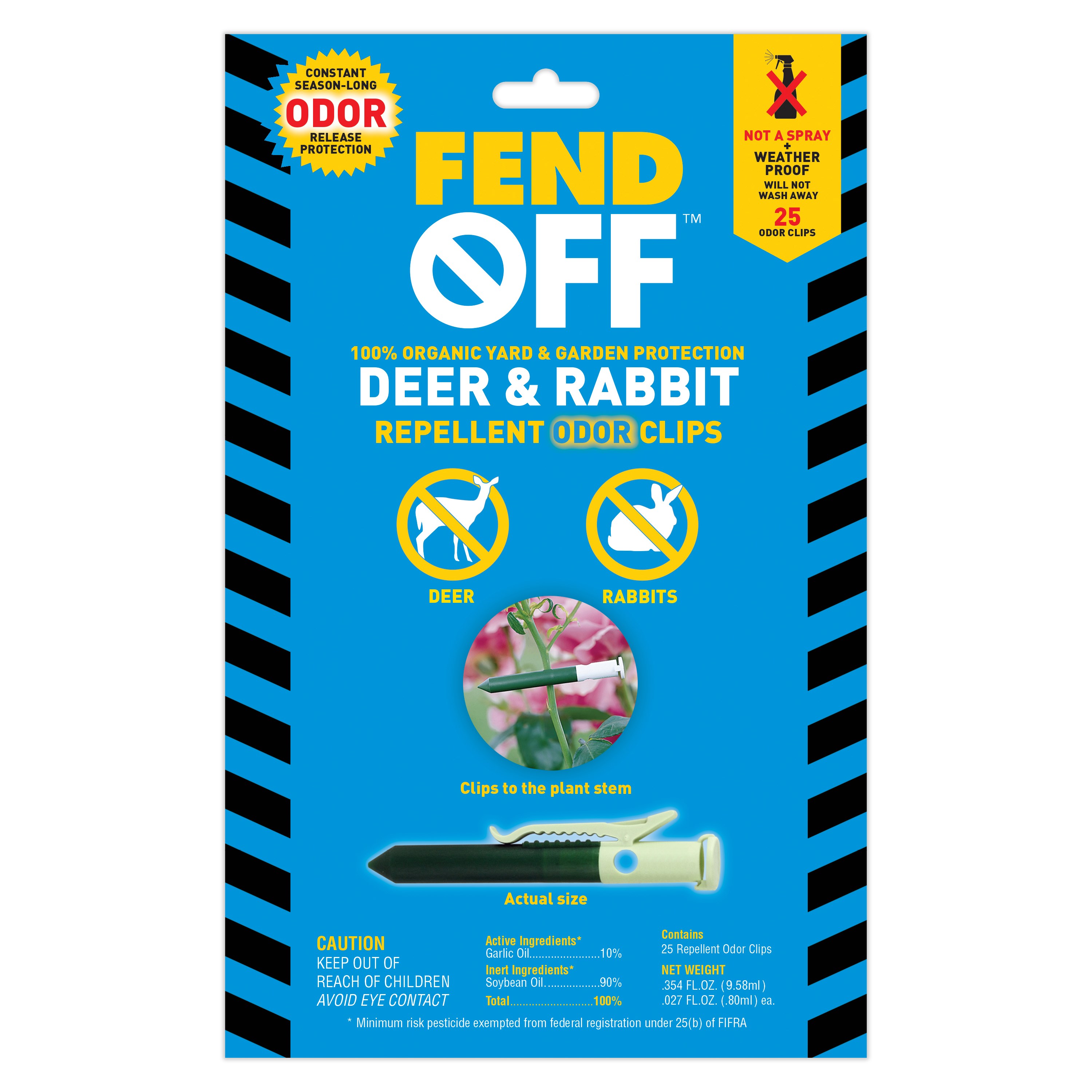 Luster Leaf 25pk Deer & Rabbit Repellent