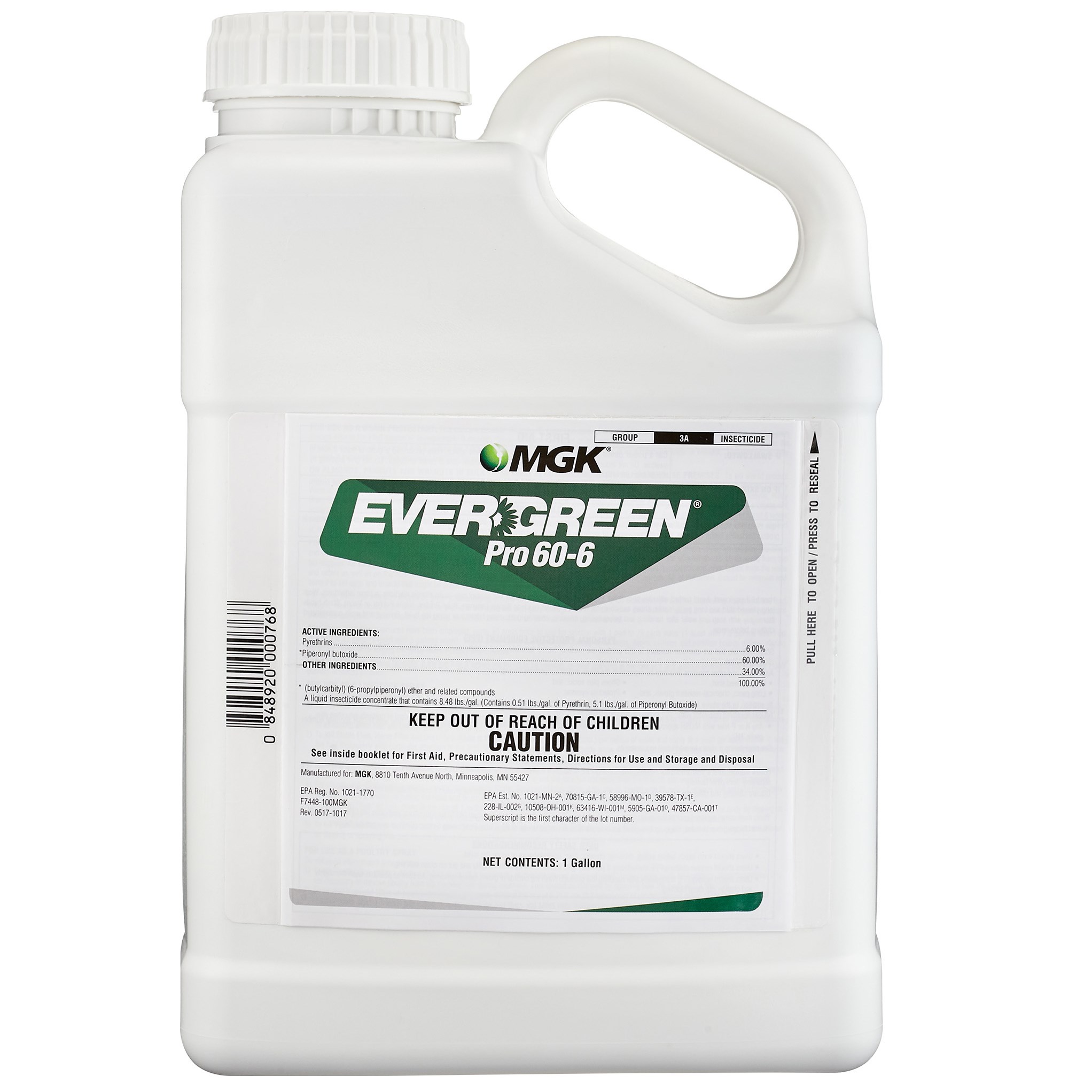 Evergreen Pro 60-6 Gl HAZ BY AIR ( Pyrethrins and Piperonyl butoxide )
