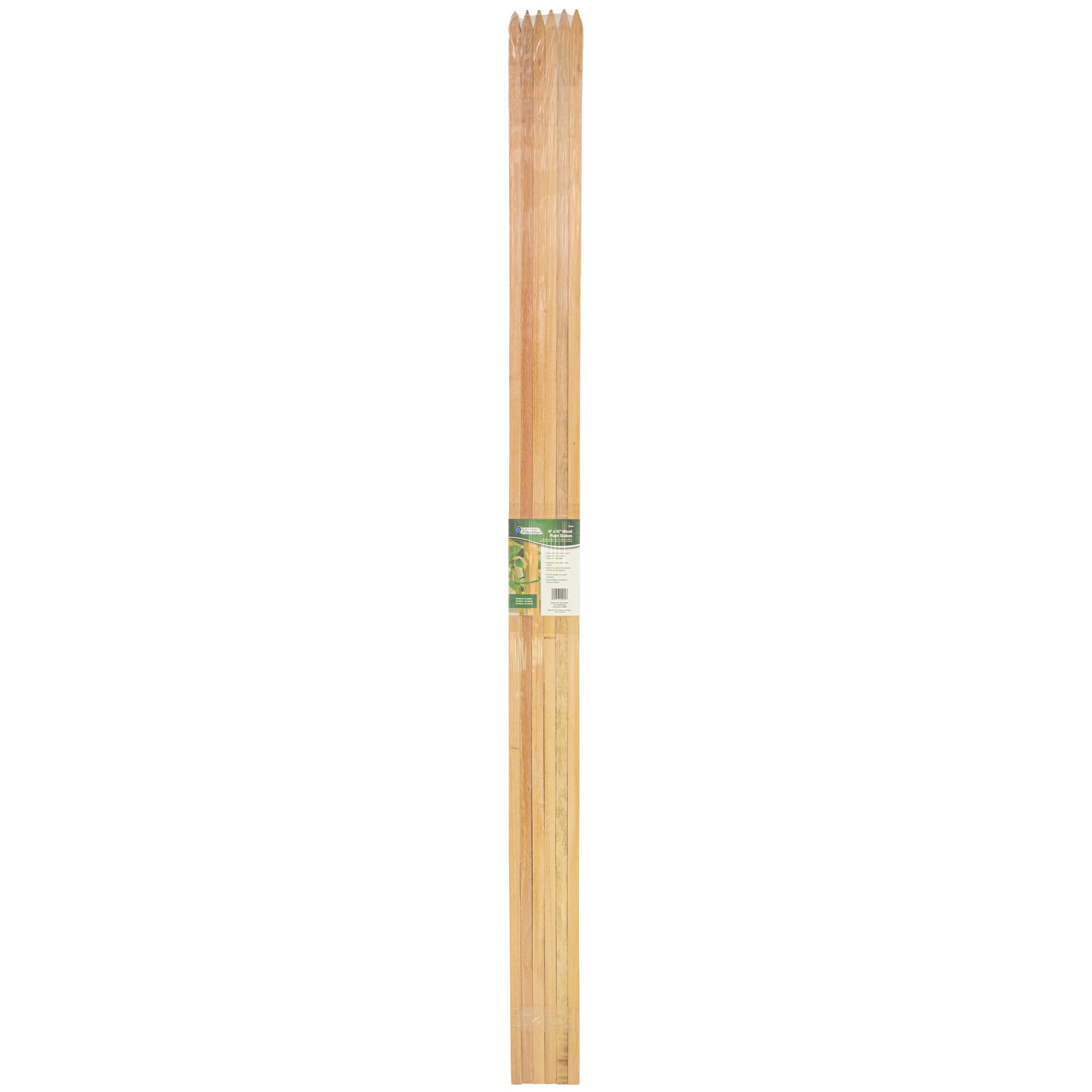 Gardener's Blue Ribbon 6pk 6'x3/4" Wood Stake