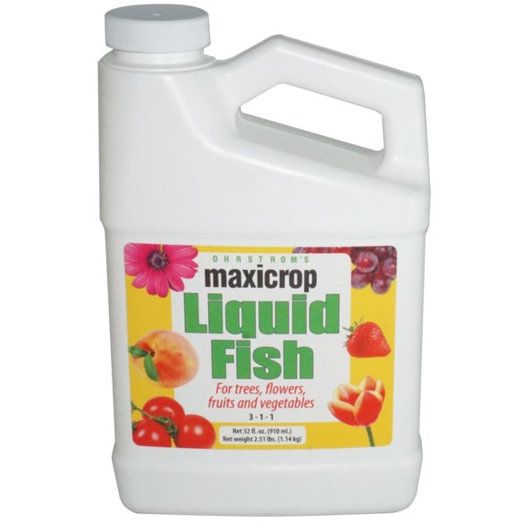 Maxicrop 1qt Liquid Fish 3-1-1 — priced per each; minimum 12; multiples of 12