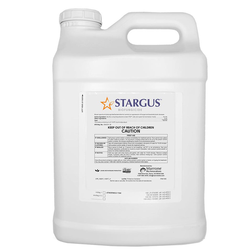 Stargus 2.5Gl OMRI ( bacillus amyloliquefaciens strain F727 ) — Single Unit