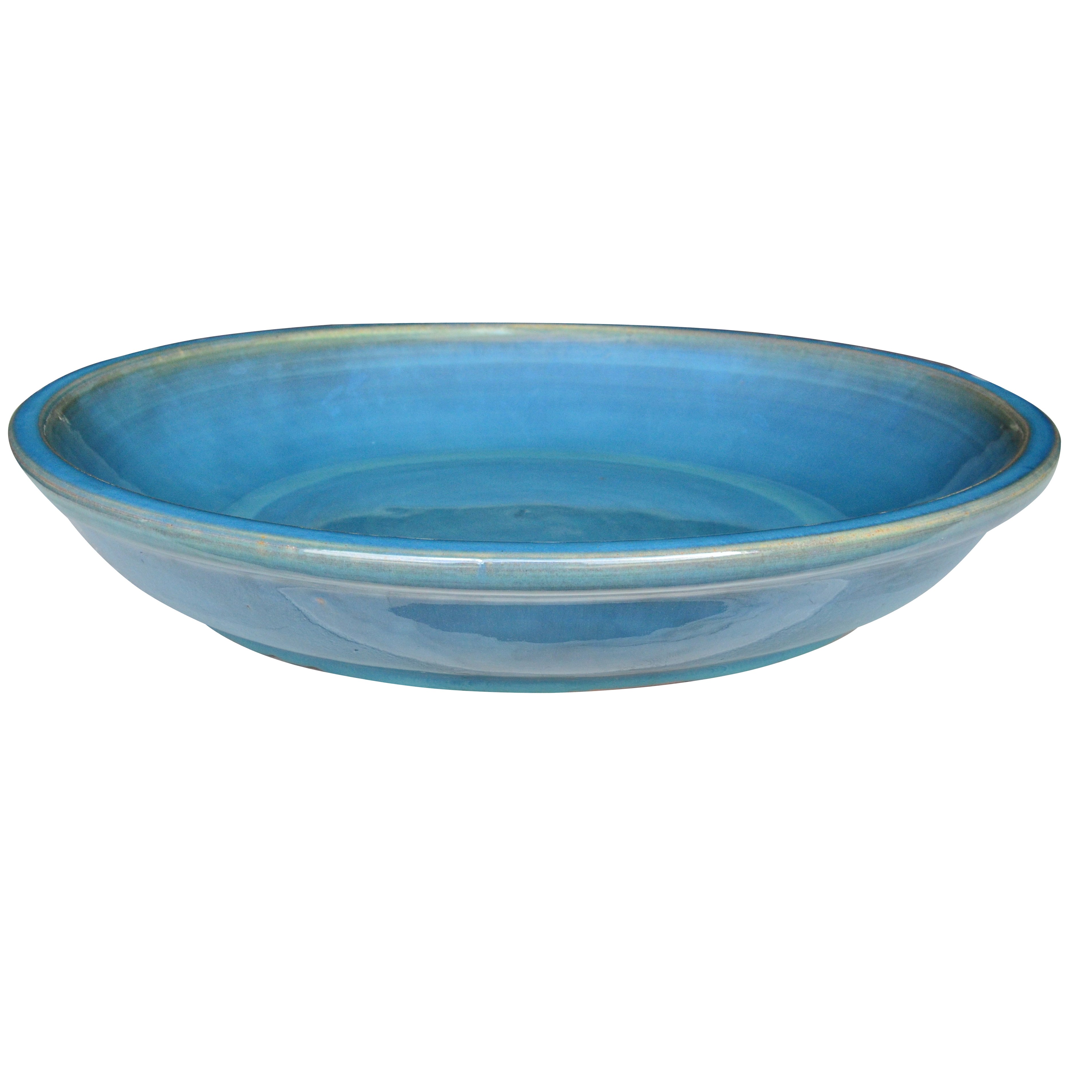 MCarr 11.8" Flared Round Saucer Ultramarine — priced per each; minimum 5; multiples of 5