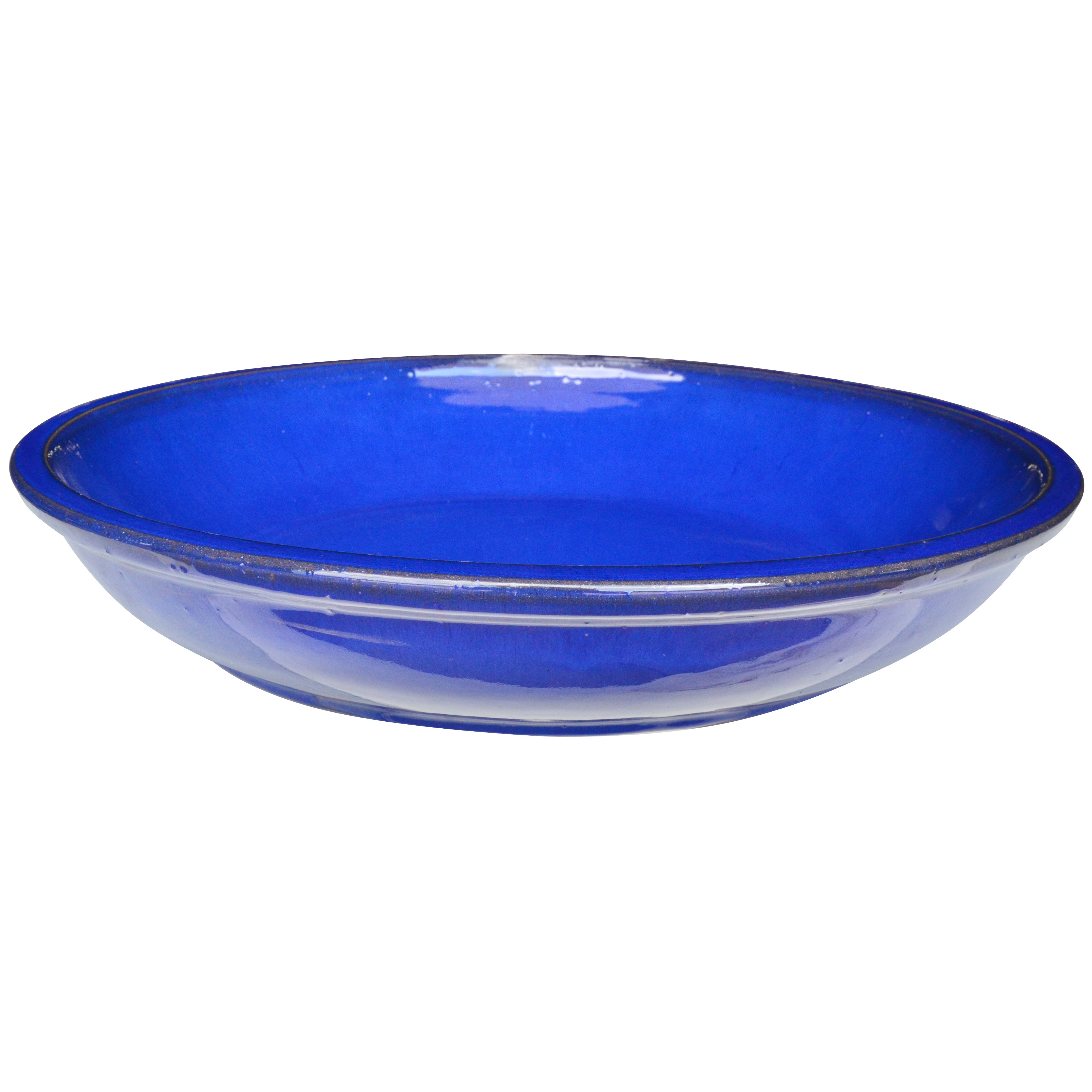 MCarr 9.8" Saucer Admiral Blue — priced per each; minimum 5; multiples of 5