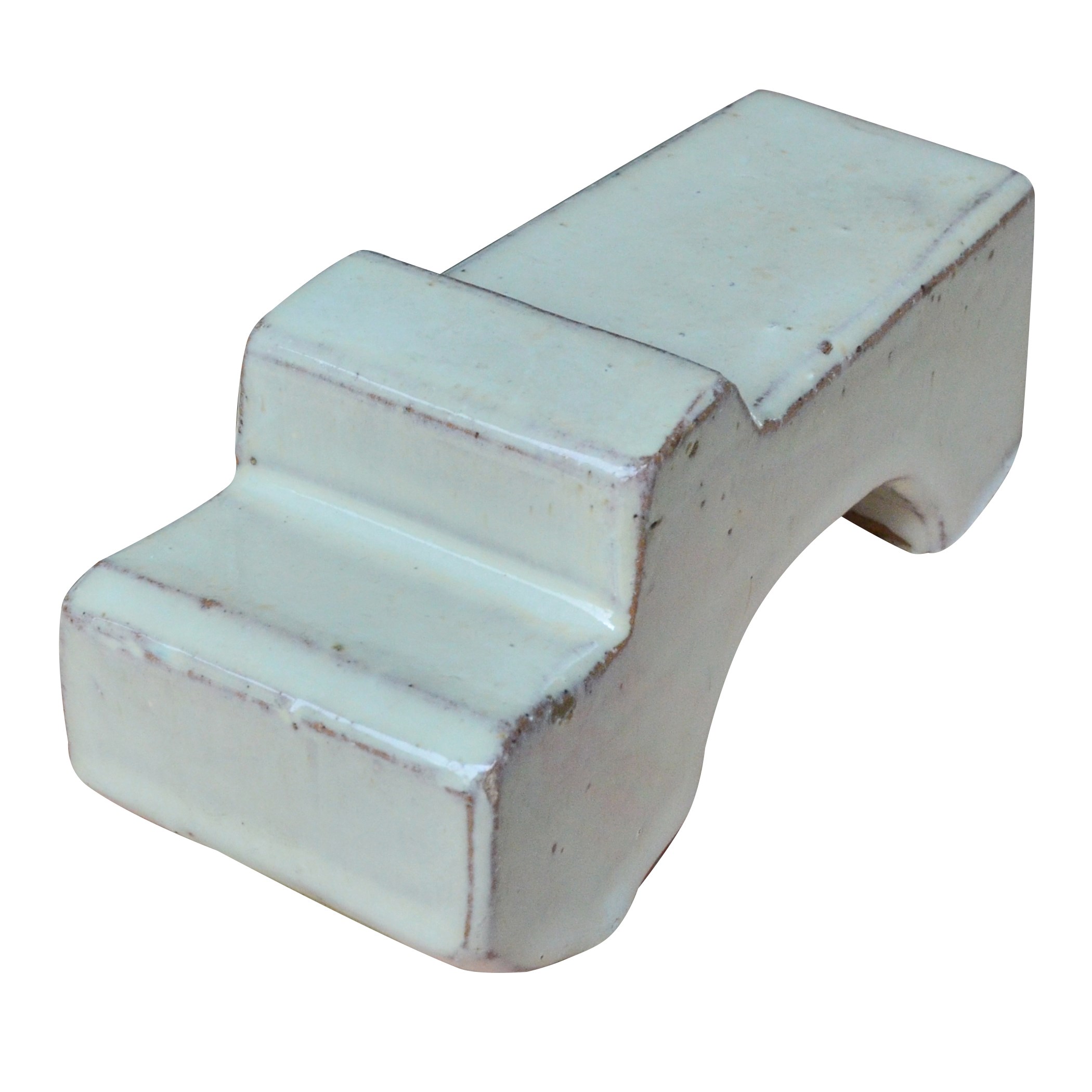 MCarr 3pc Set of Pot Feet Light Cream