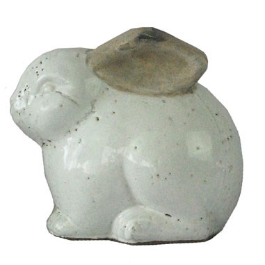 MCarr Medium Bunny Antique White — priced per each; minimum 4; multiples of 4