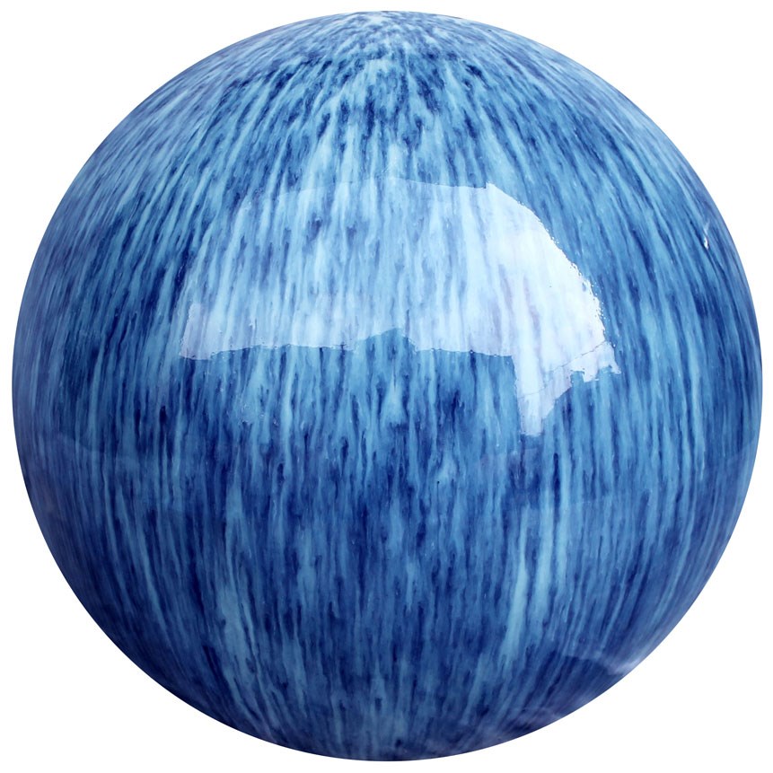 MCarr 12" Sphere Falling Blue