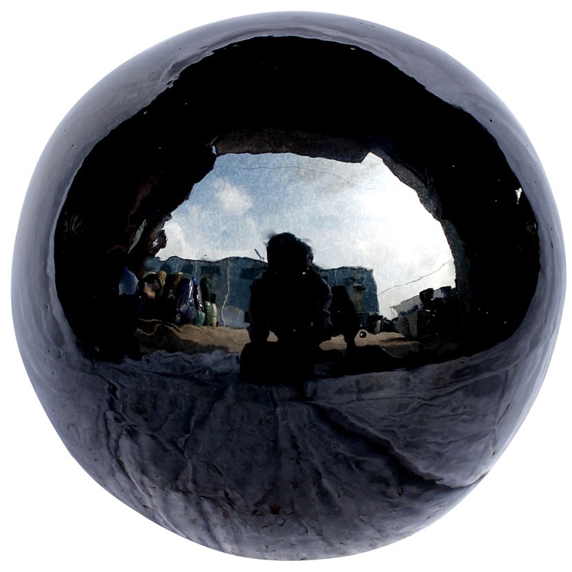 MCarr 12" Sphere Glossy Black