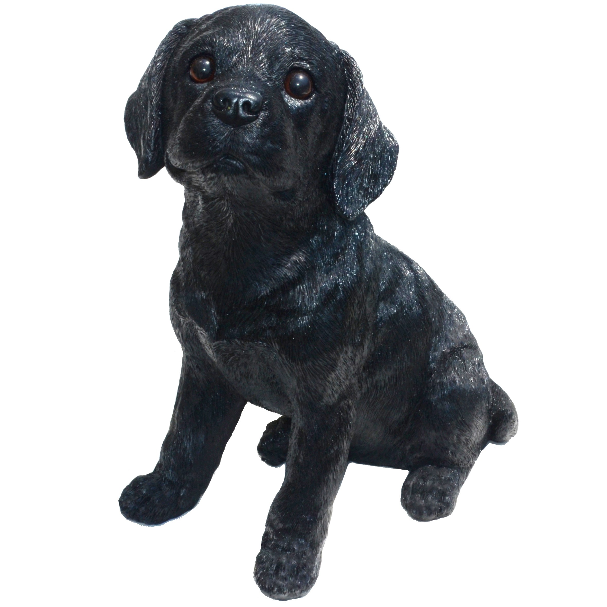 MCarr 11.5" Black Labrador Puppy Lge — priced per each; minimum 2; multiples of 2