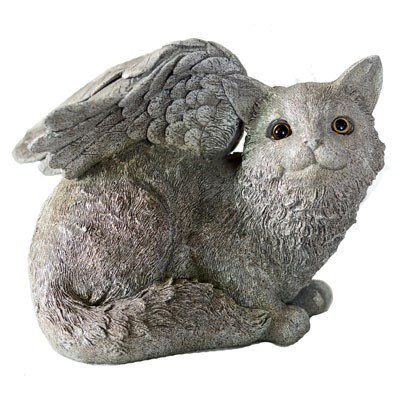 MCarr Stone Guardian Cat Lying Down — priced per each; minimum 6; multiples of 6