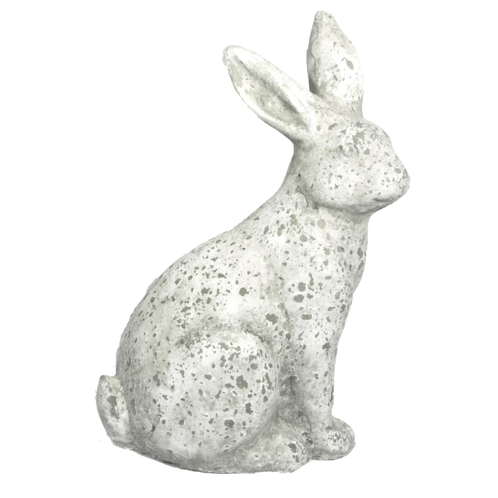 MCarr 14.2" Tall Rabbit Facing Right White — priced per each; minimum 2; multiples of 2