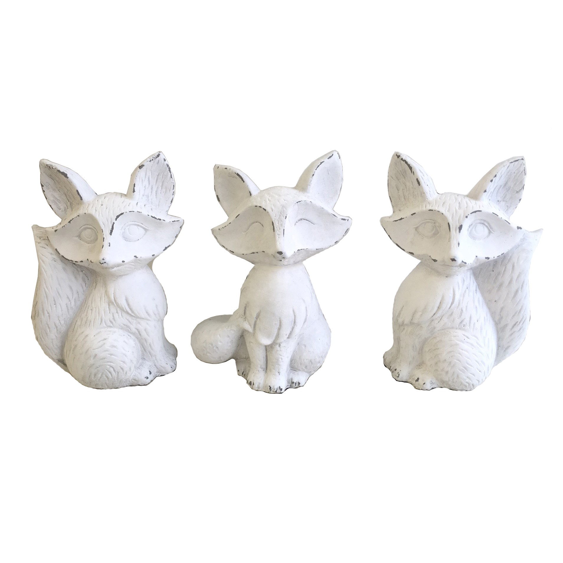 MCarr 3PC Large Fox Assortment White — Single Unit