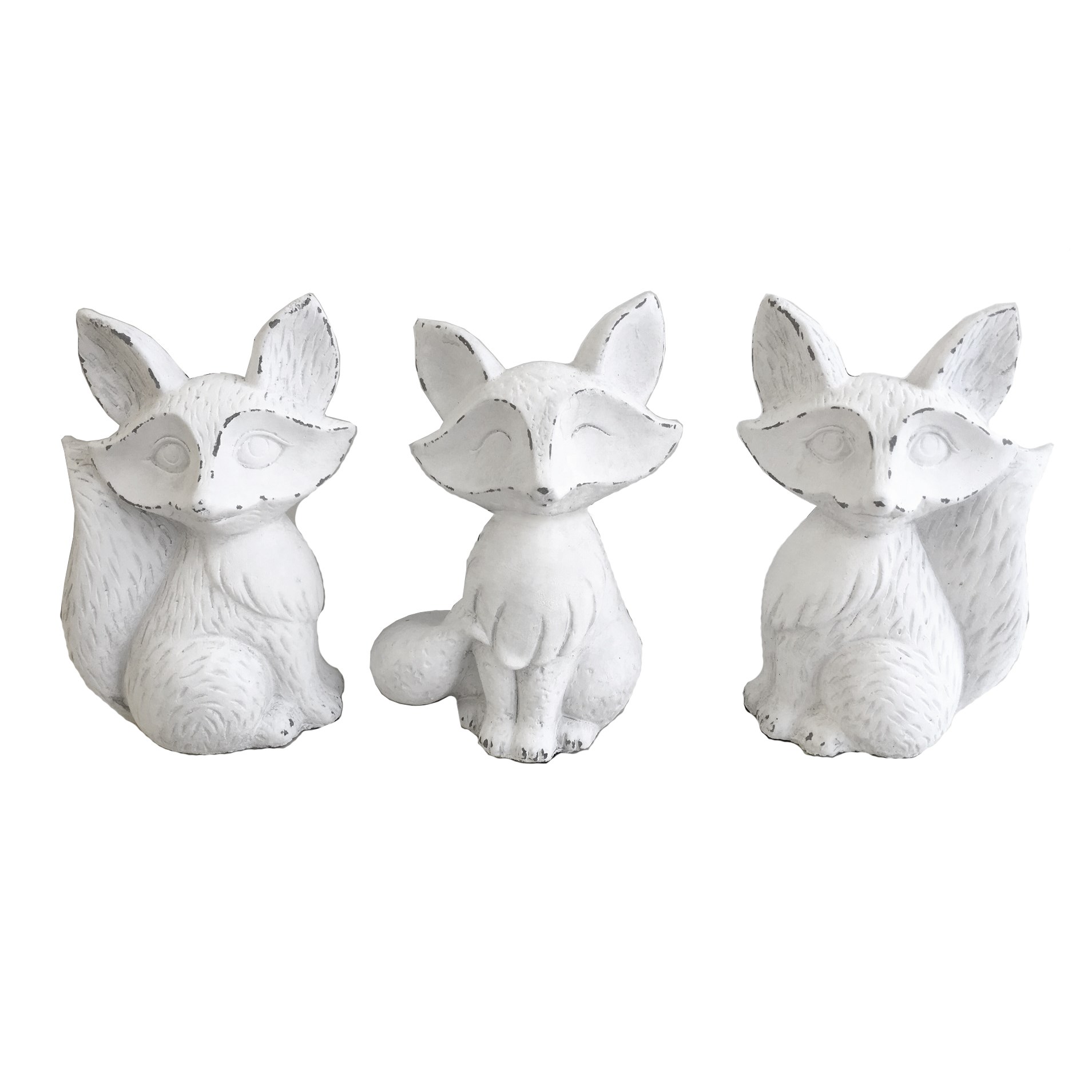 MCarr 3PC Small Fox Assortment White — Single Unit