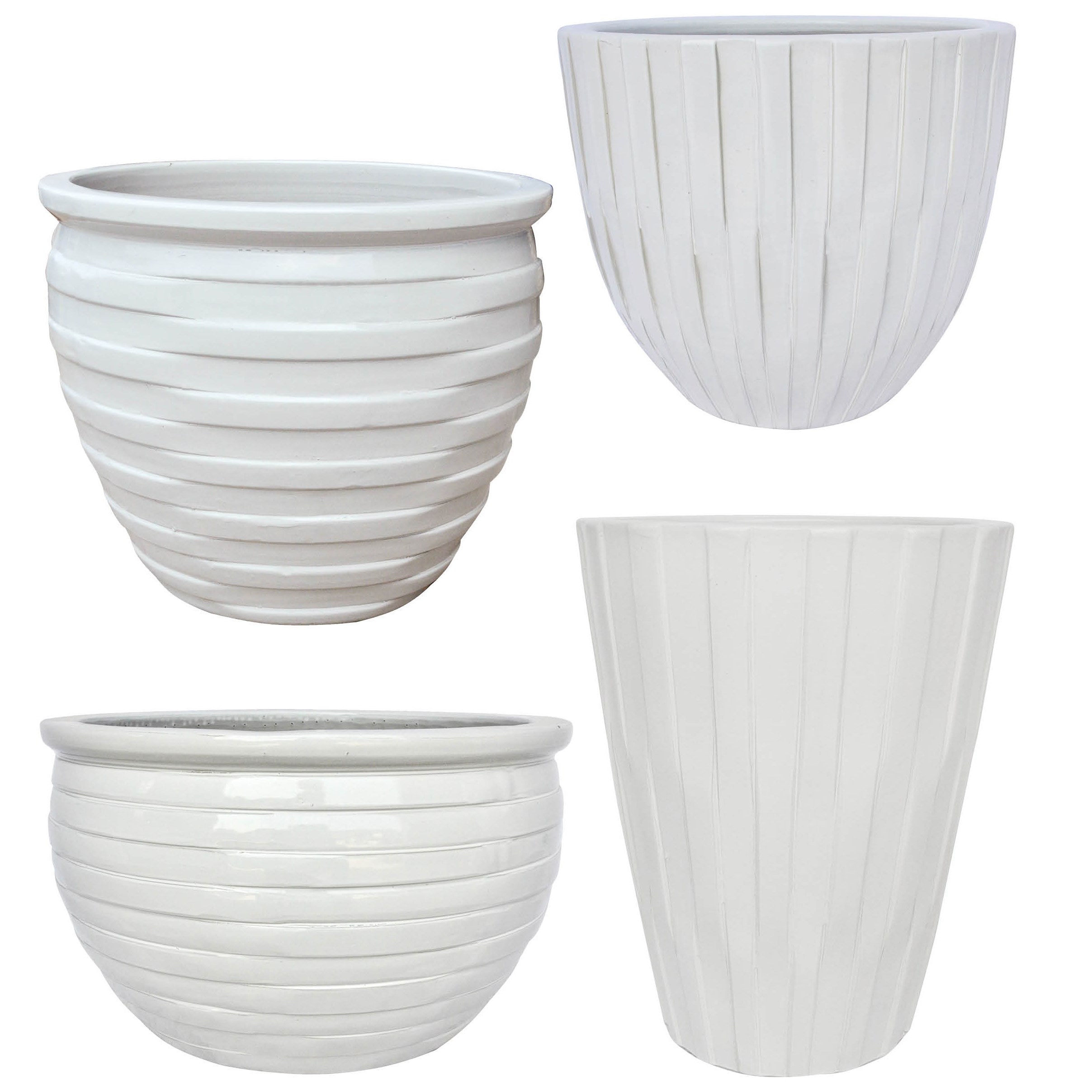 MCarr 26pc Techno Planter White