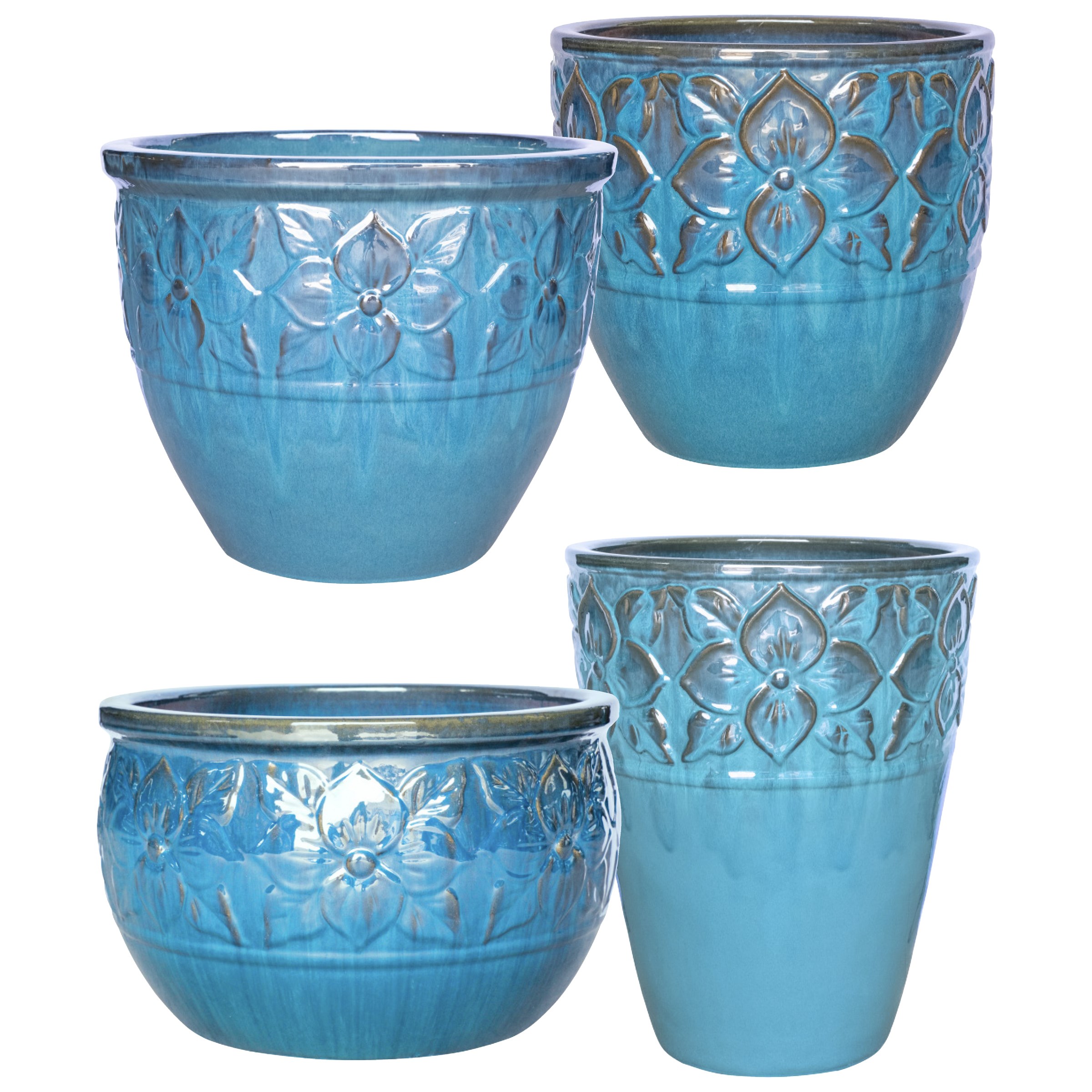 MCarr 26pc Dogwood Planter Pallet Ultramarine