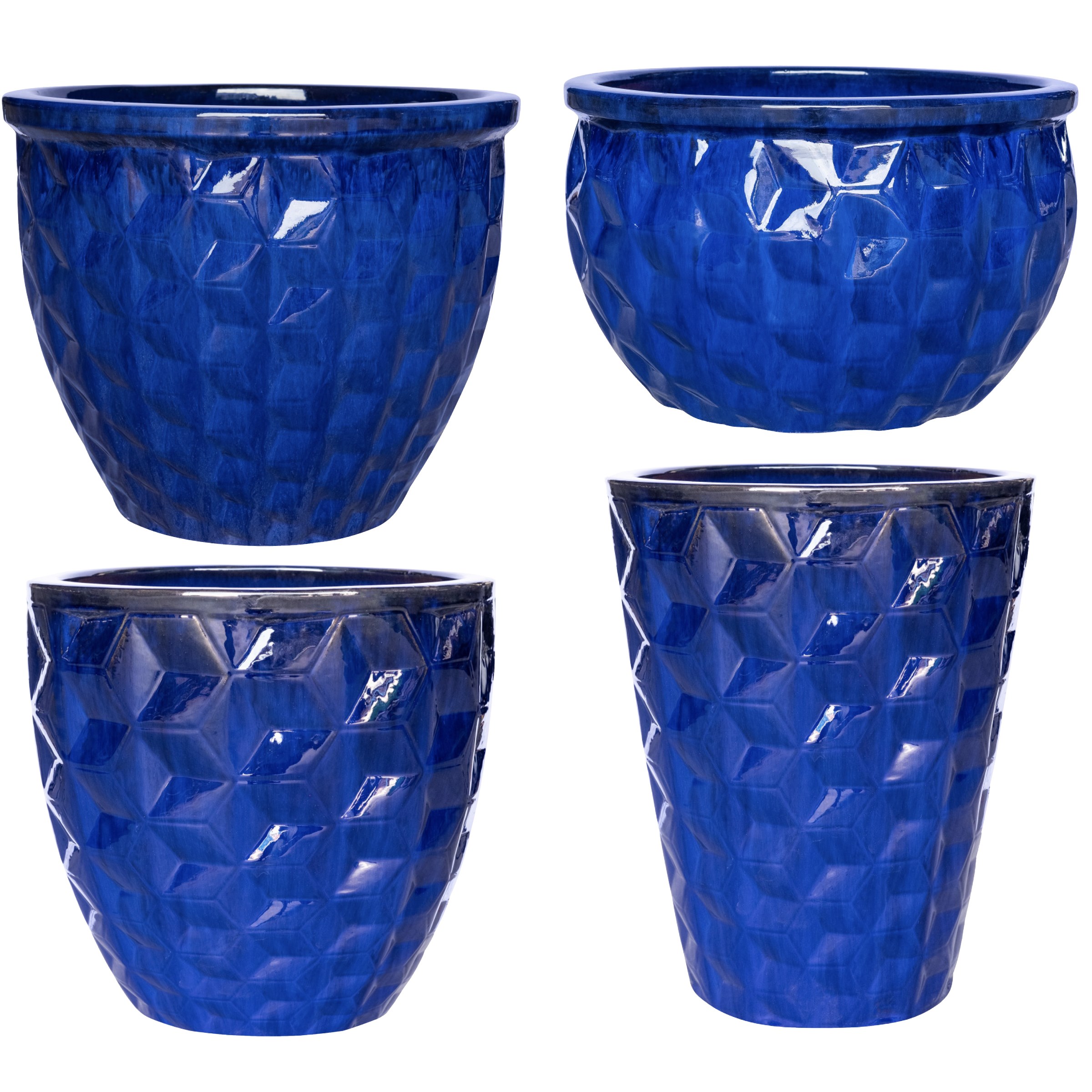 MCarr 26pc Hexagonal Planter Pallet Admiral Blue