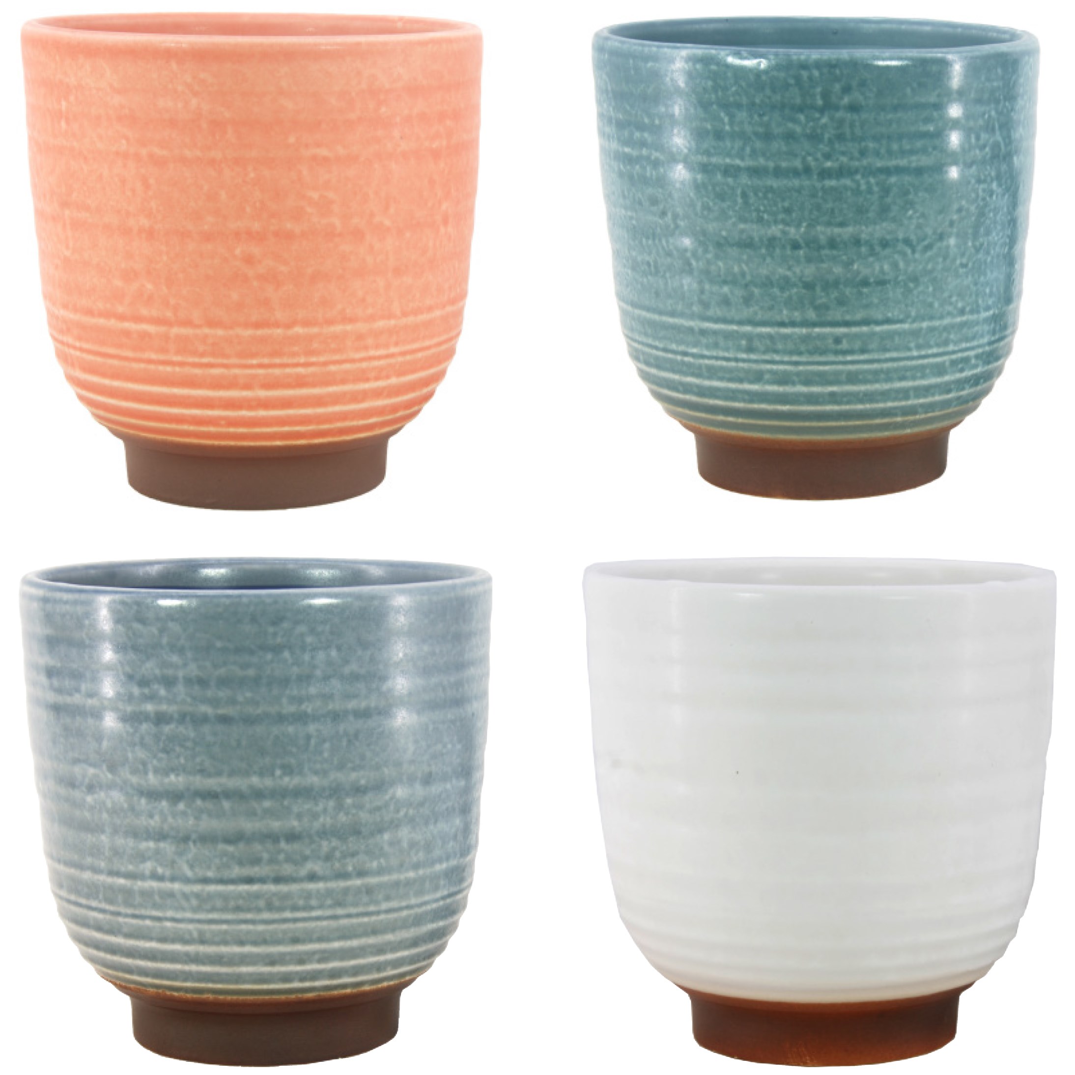 MCarr 16PC 7" Medium Planter Set Mixed