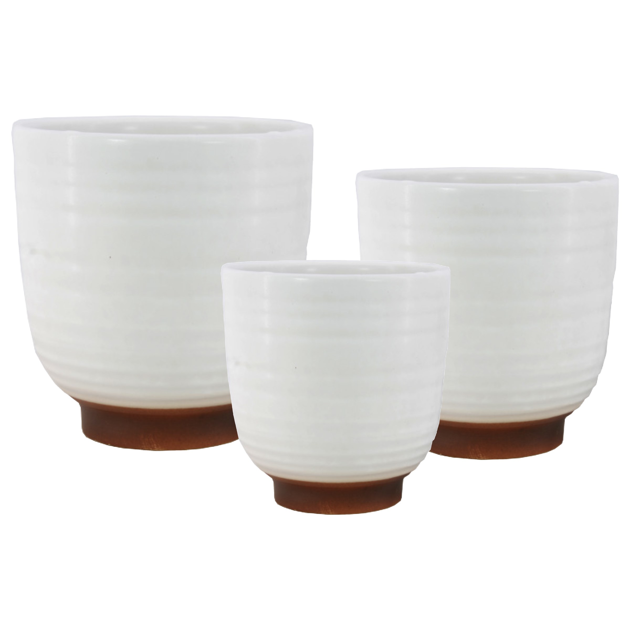 MCarr 24pc 4.3" X-Small Planter Set White
