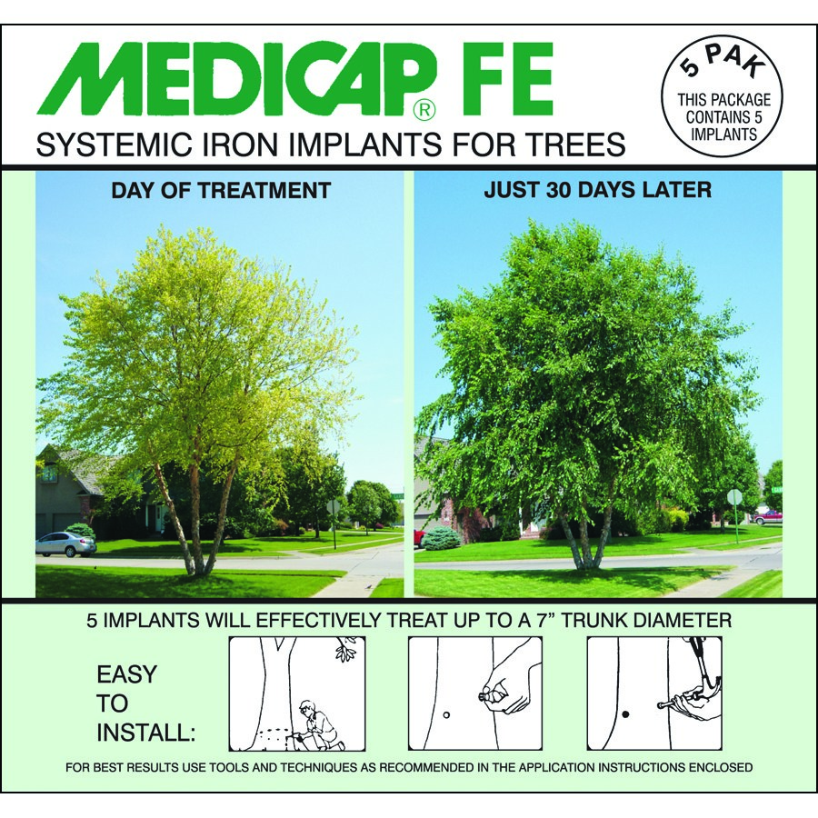 Medicap FE Super 10 Pak Iron 1/2" Diameter Implant