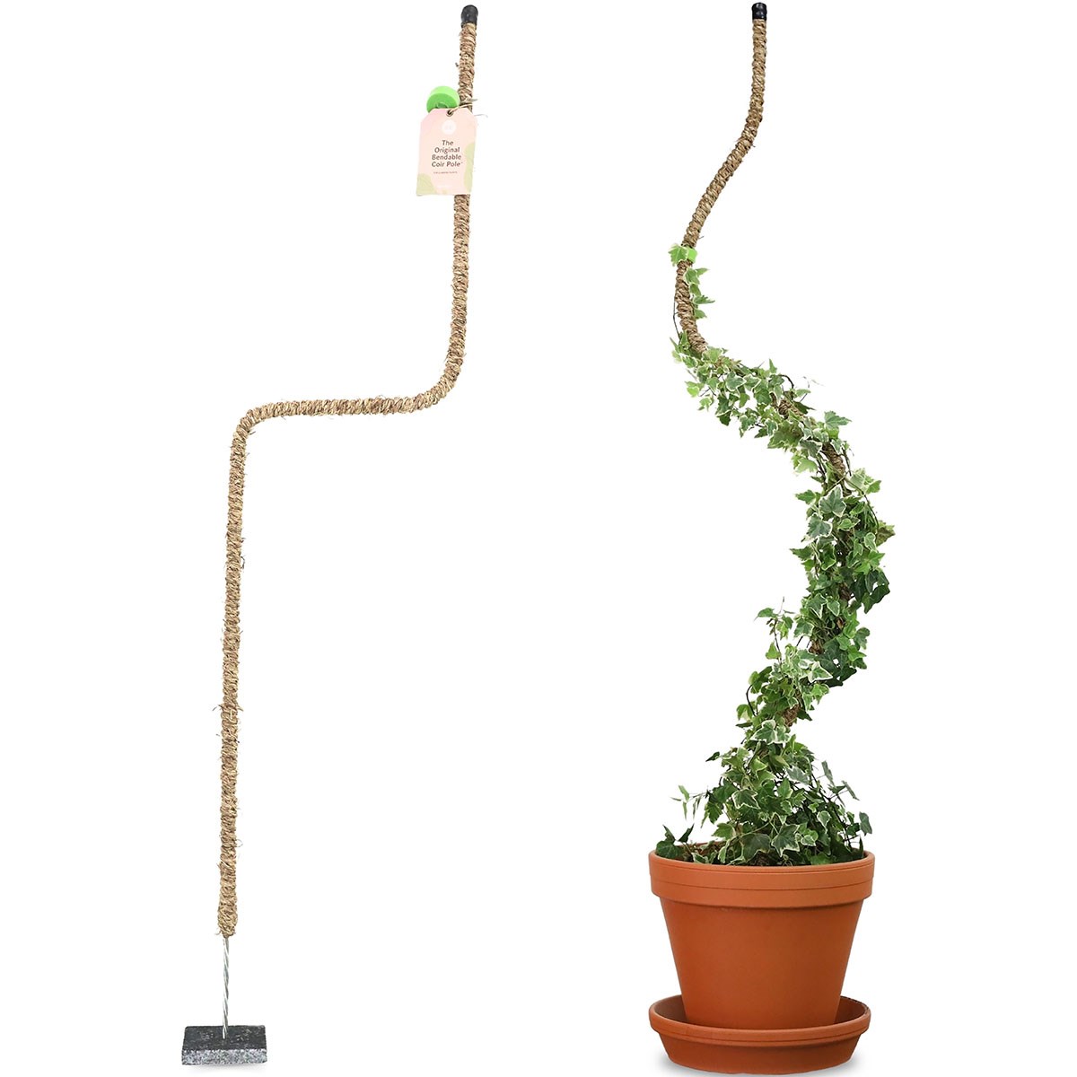 Mossify 54" Bendable Coir Pole — priced per each; minimum 6; multiples of 6