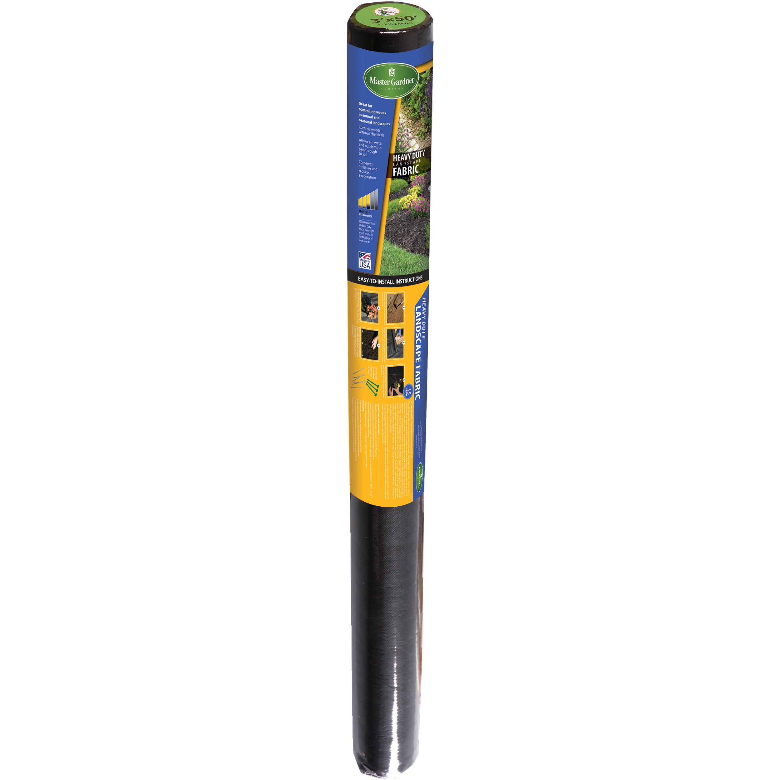 Master Gardner 3'x100' Weed Ender 15 Year Landscape Fabric — priced per each; minimum 9; multiples of 9