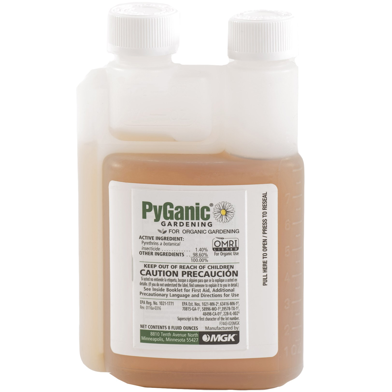 Pyganic Gardening 8oz OMRI
